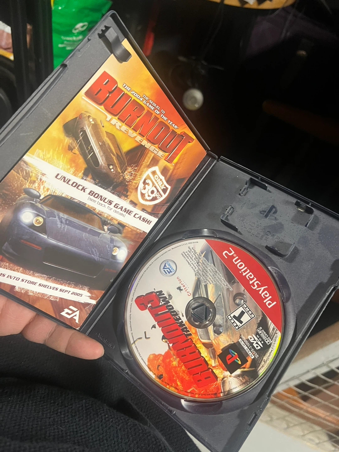 PlayStation 2 Burnout 3 Takedown Greatest Hits Game