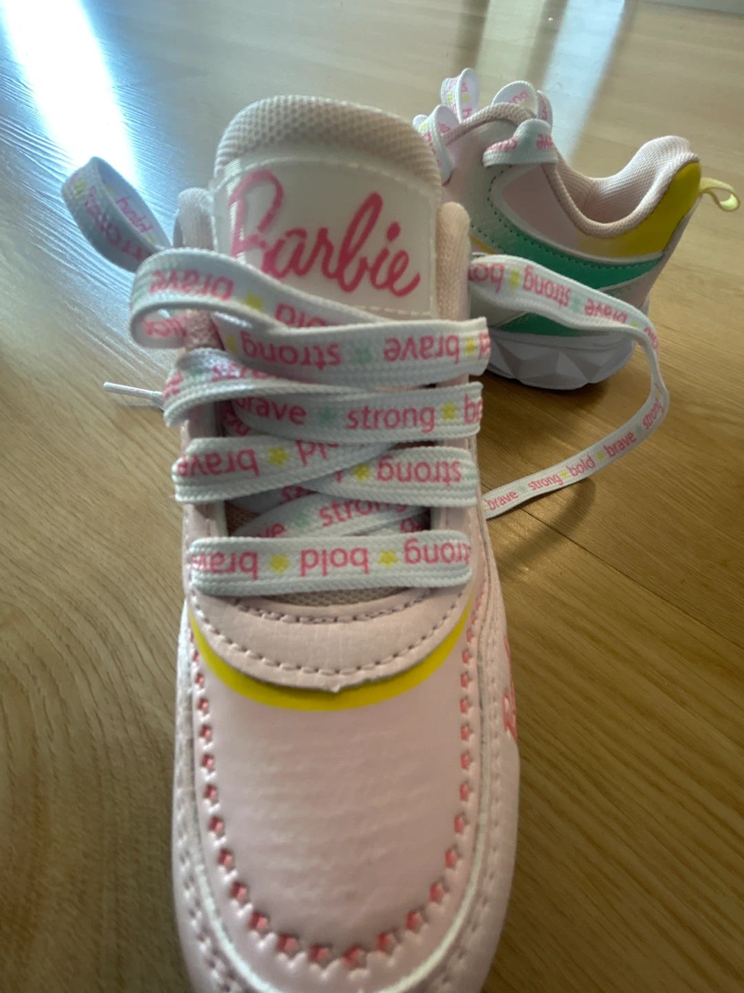 Barbie Pink Kids Sneakers Size 12 - photo 4