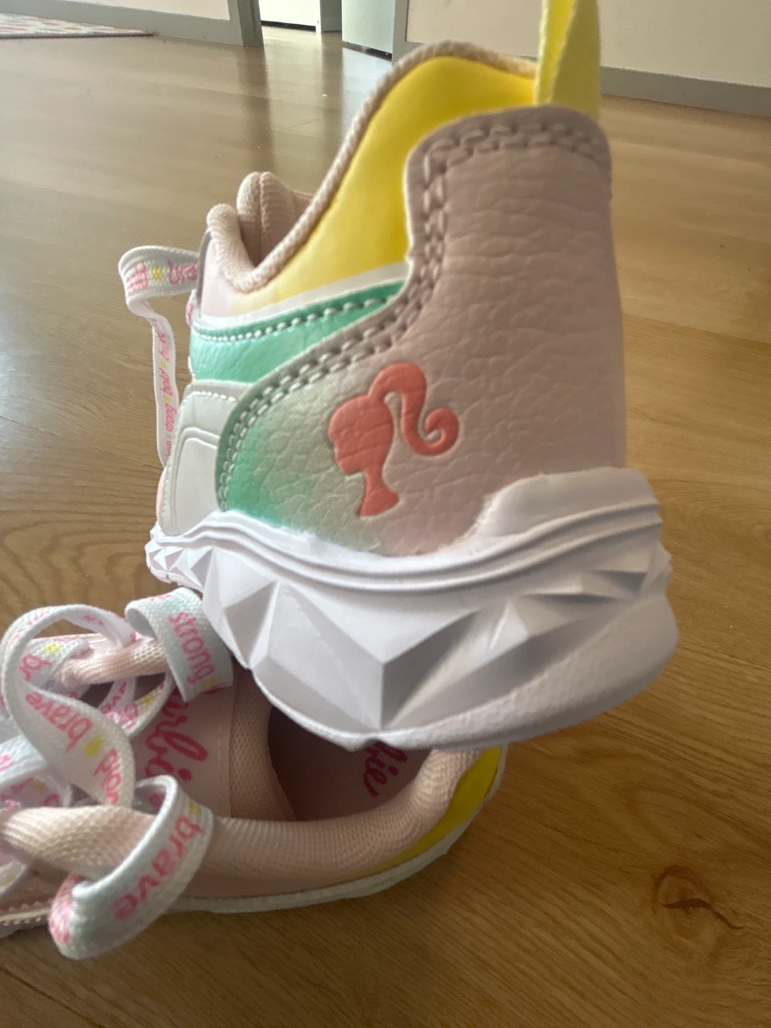 Barbie Pink Kids Sneakers Size 12 - photo 5