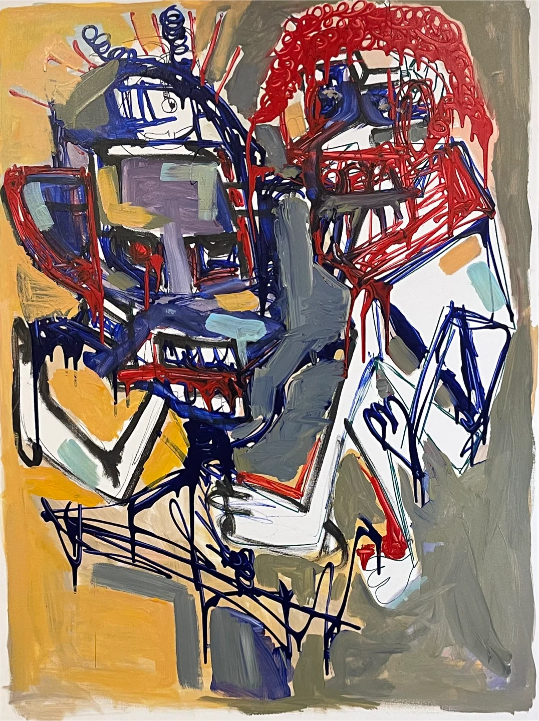 Abstract Expressionist Painting