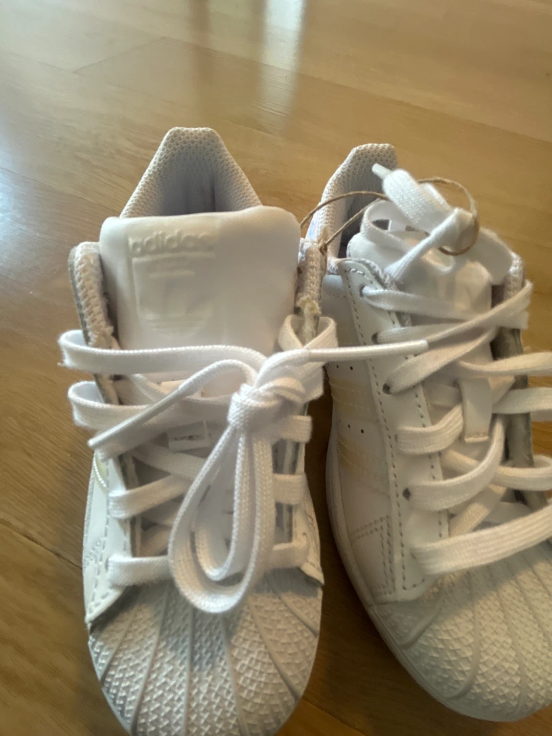 Adidas Superstar Toddler Shoes White Iridescent - photo 5