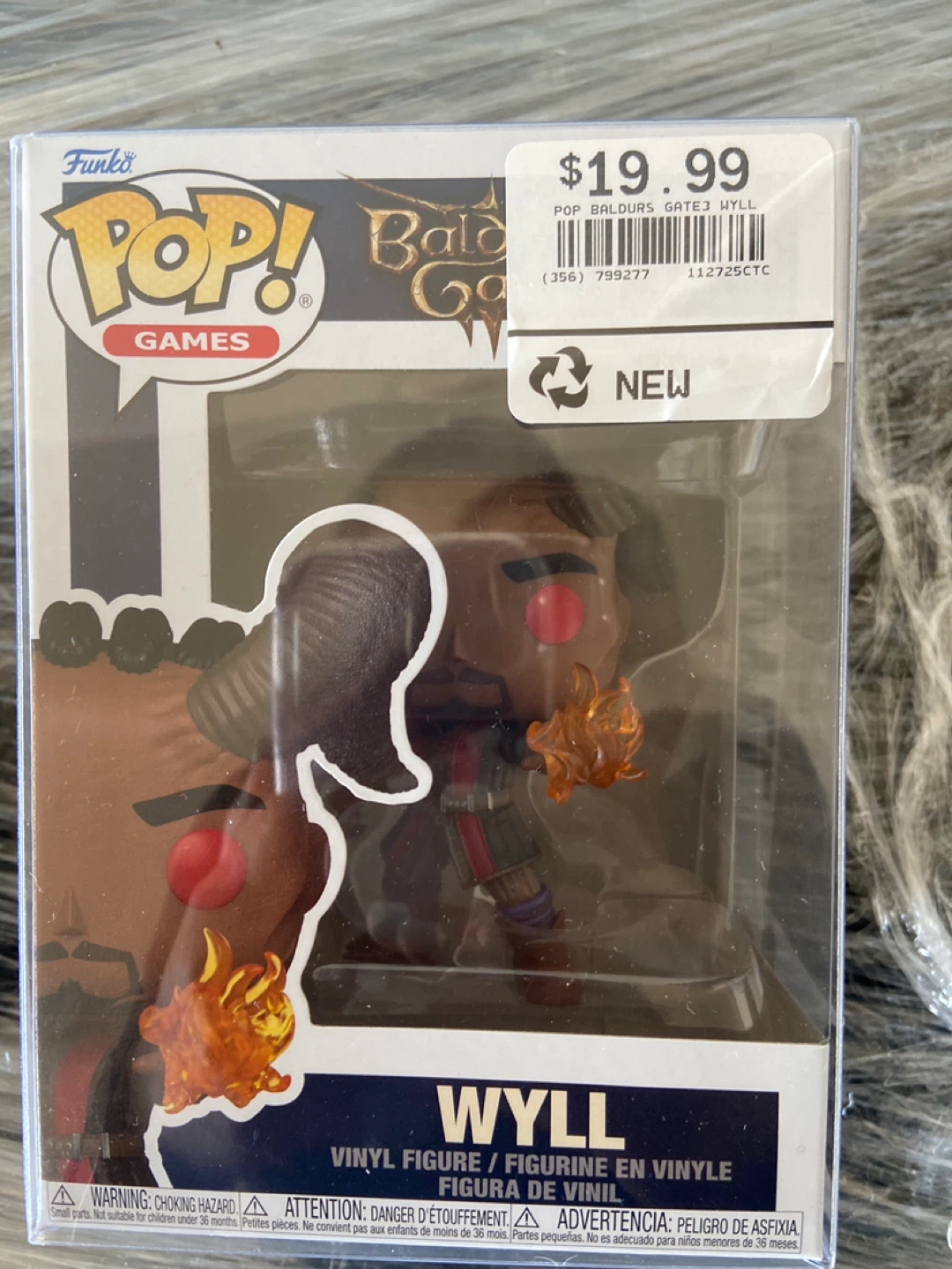 Funko Pop! Wyll Vinyl Figure #1148 - Baldur's Gate