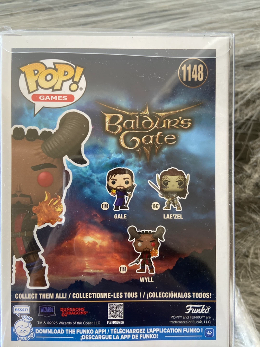 Funko Pop! Wyll Vinyl Figure #1148 - Baldur's Gate - photo 3