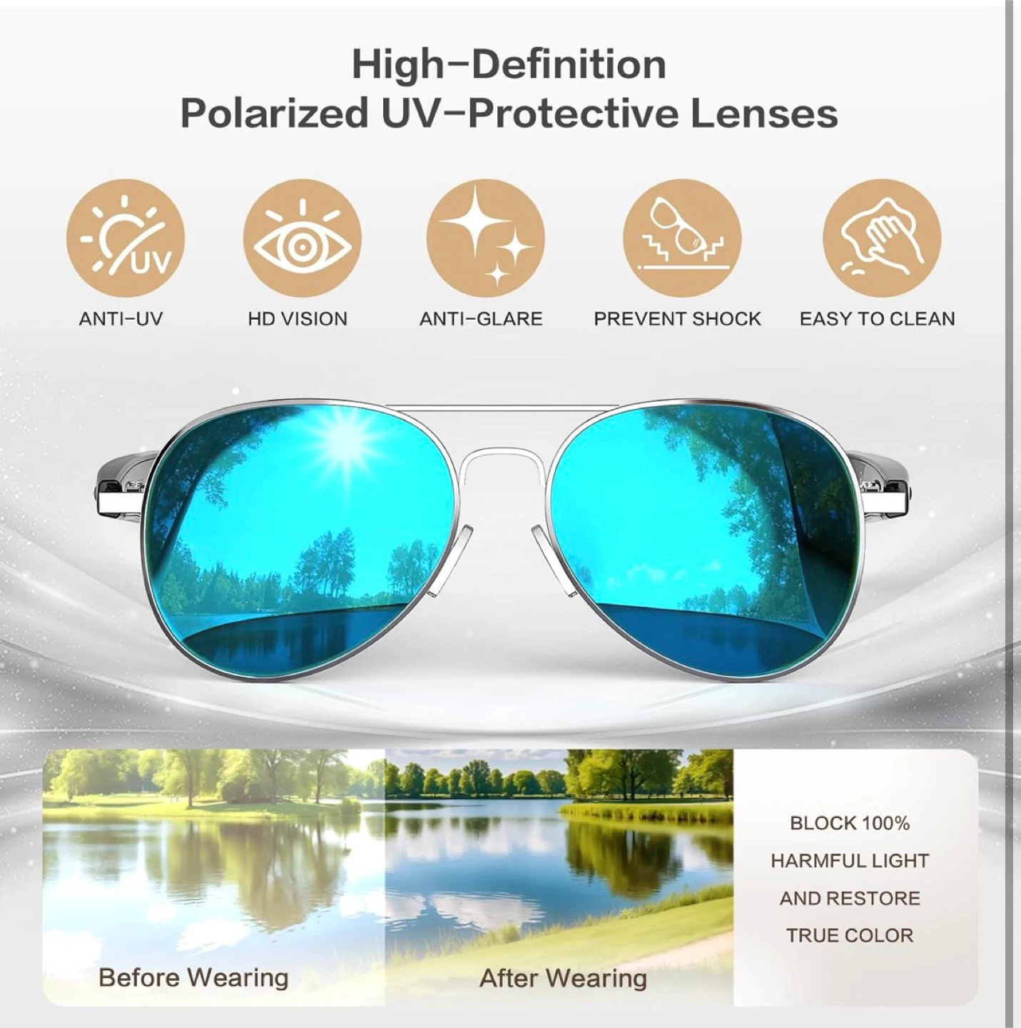 Ai real time translation glasses ip65 waterproof - photo 4