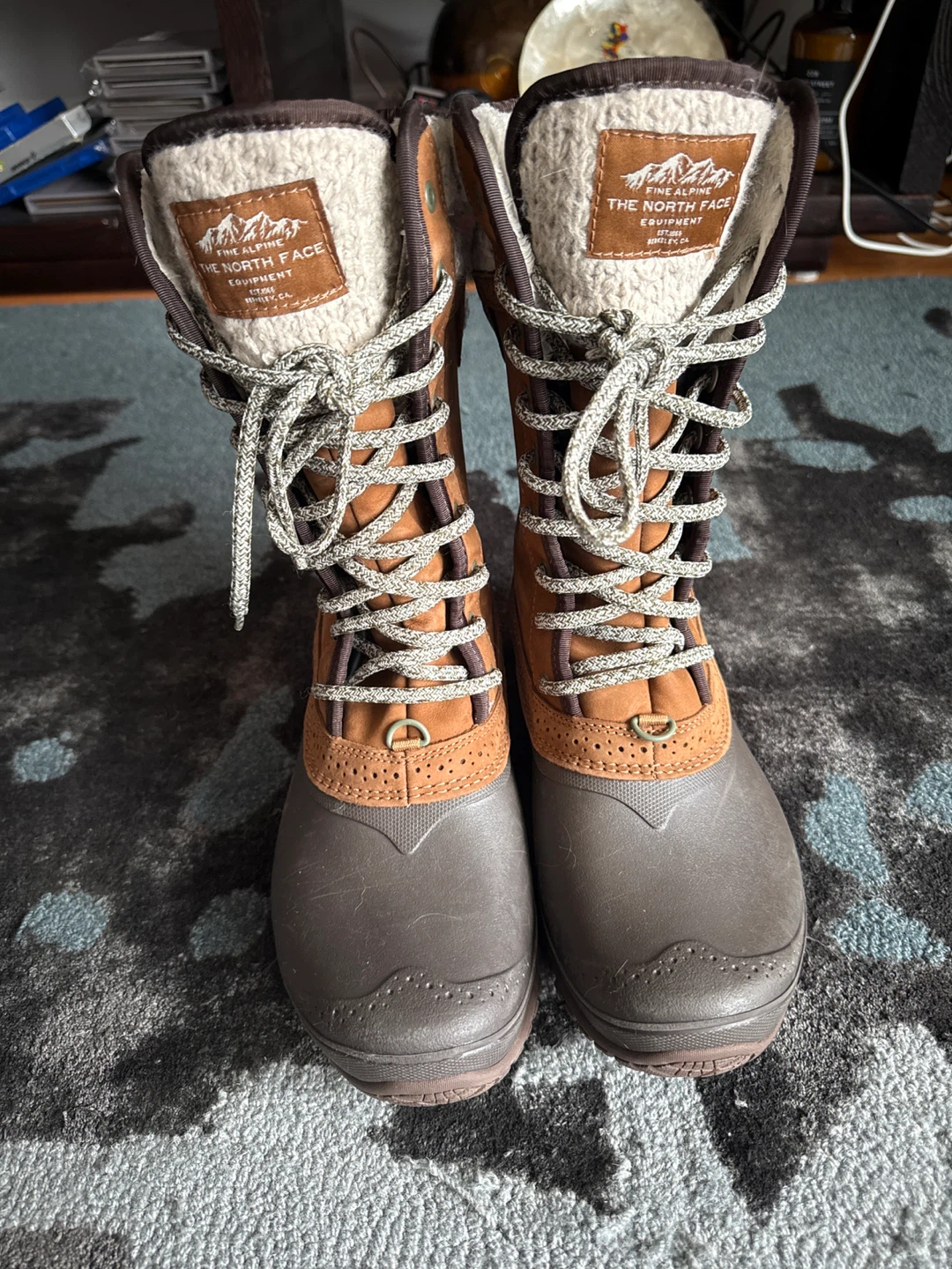 The North Face Women's Winter Boots Size 8.5 Brown