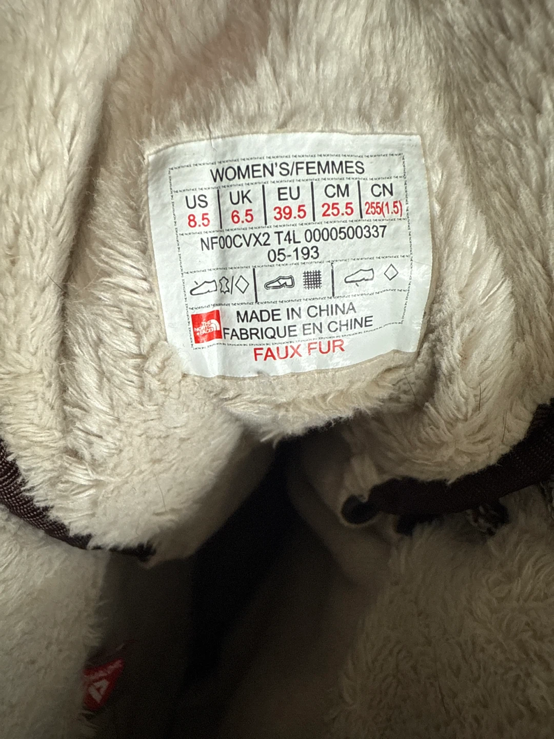The North Face Women's Winter Boots Size 8.5 Brown - photo 2