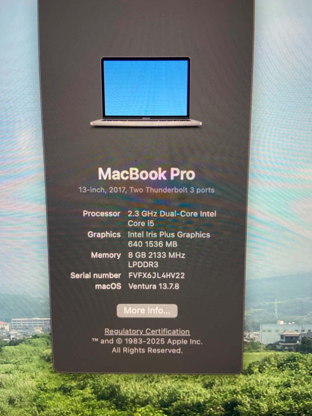 Apple MacBook Pro 13-inch, 2017, Silver - photo 2
