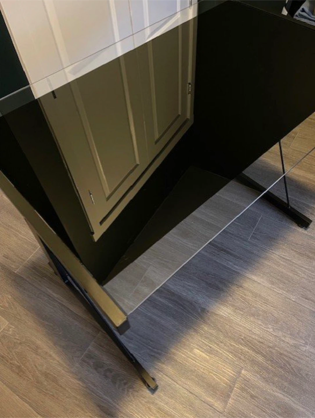 Glass Top Desk