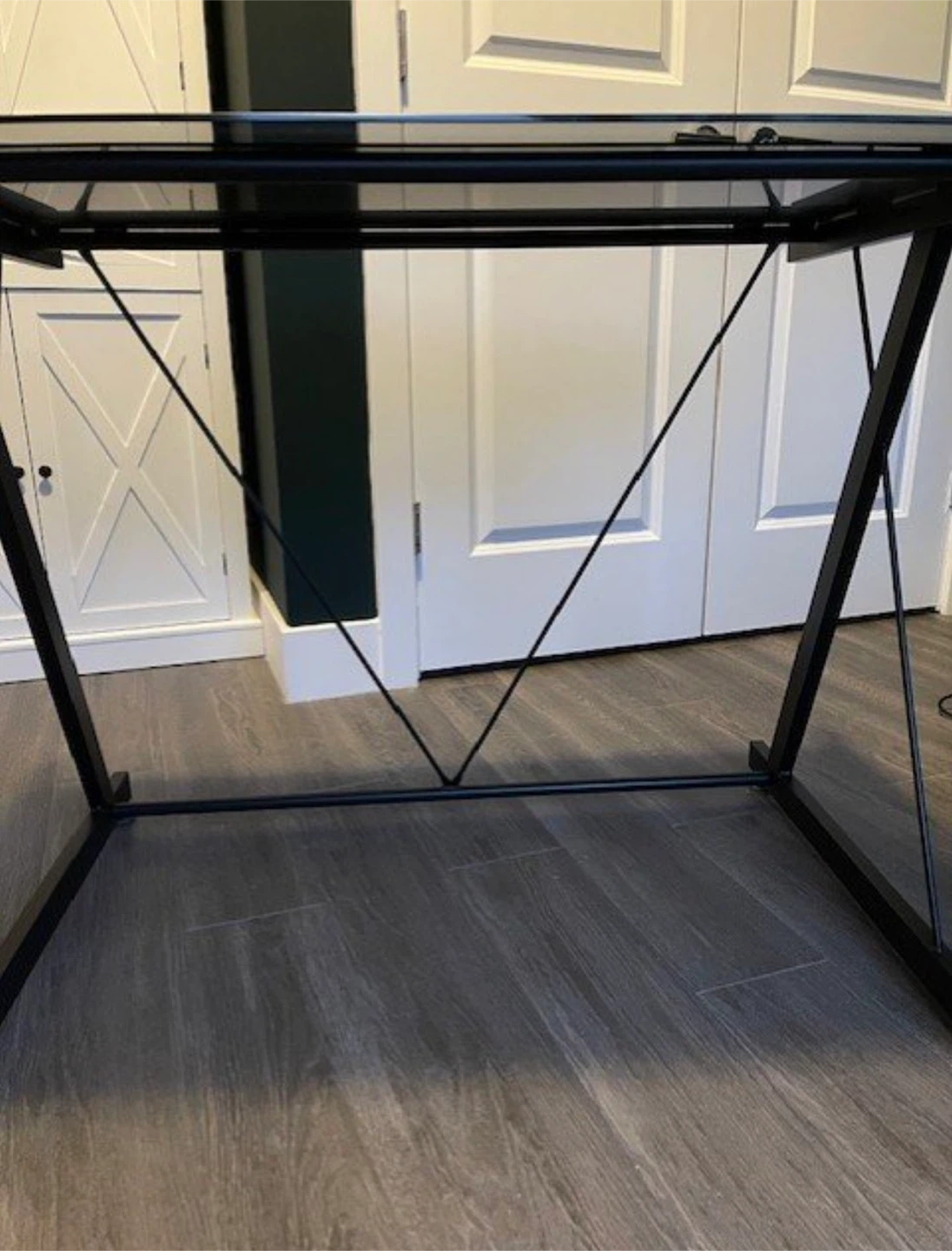 Glass Top Desk - photo 3