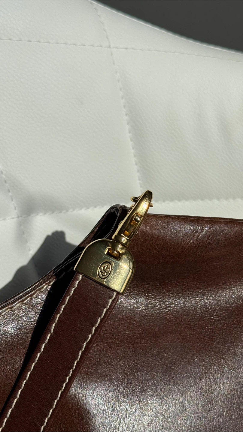 Sergio Rossi Brown Leather Tote Bag - photo 3