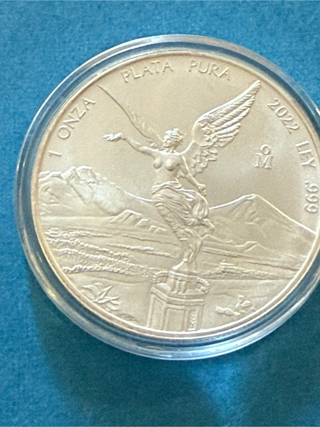 2022 1 oz "Plata Pura" Libertad Silver Coin - photo 2