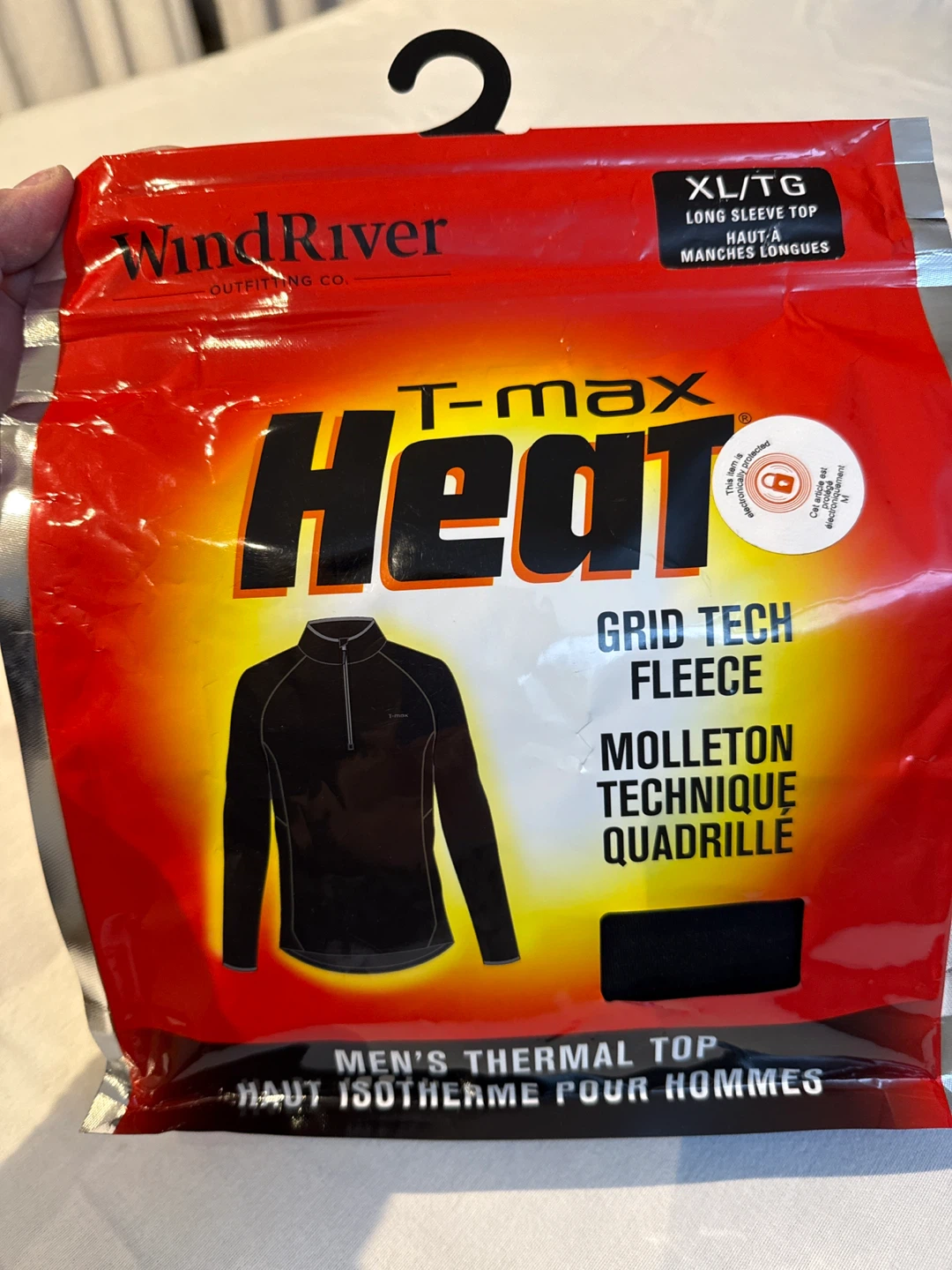 Wind River T-max Heat Grid Tech Fleece Long Sleeve Top XL/TG