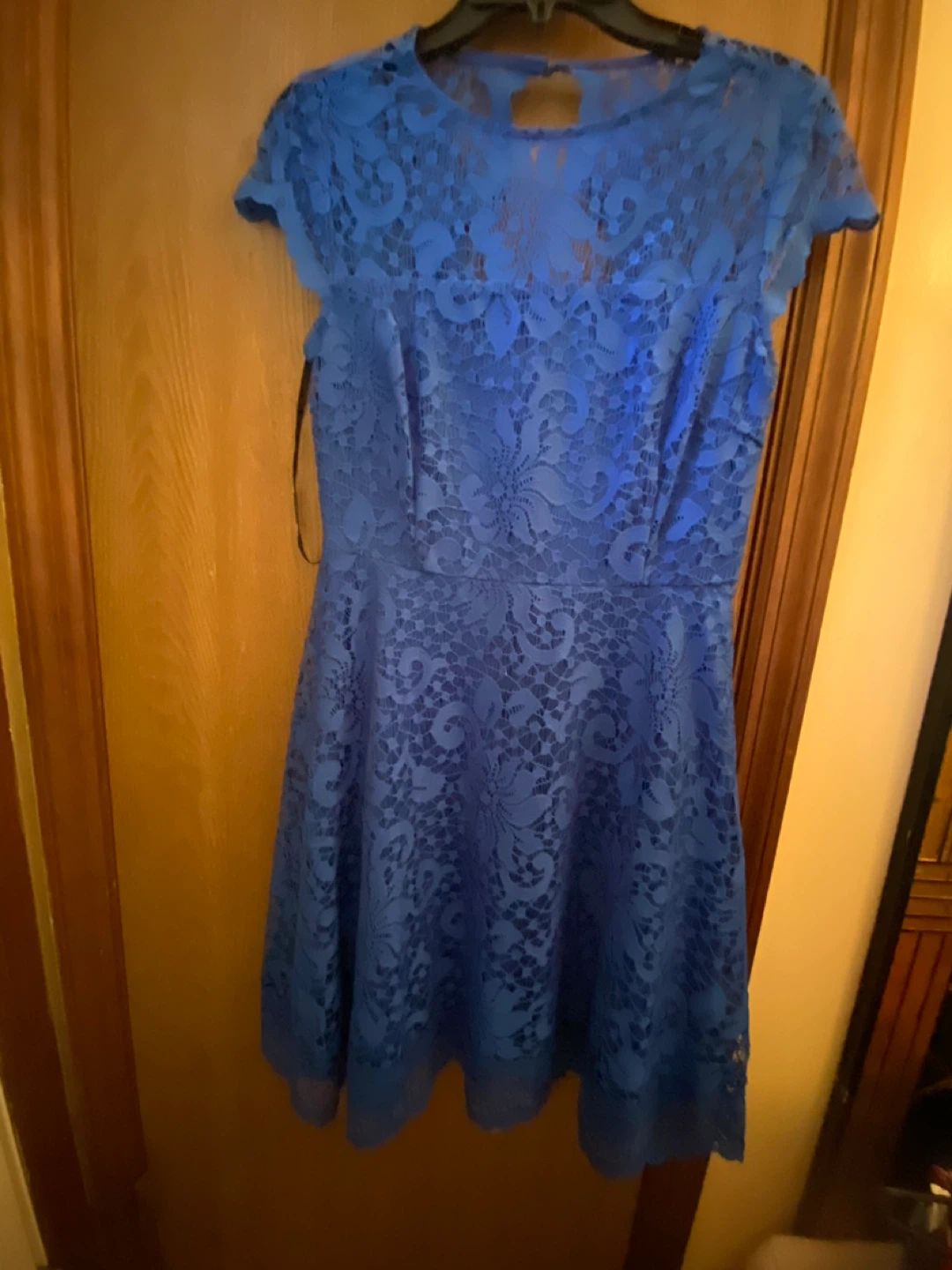 Kensie Dresses Blue Lace Dress Size 6