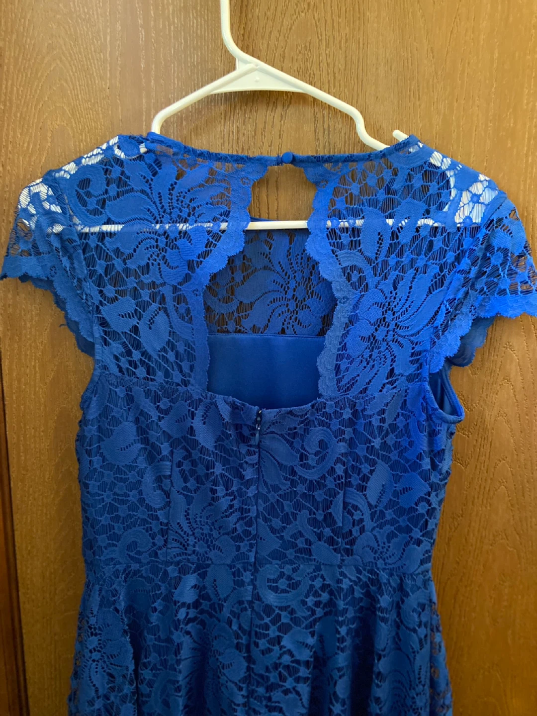 Kensie Dresses Blue Lace Dress Size 6 - photo 2