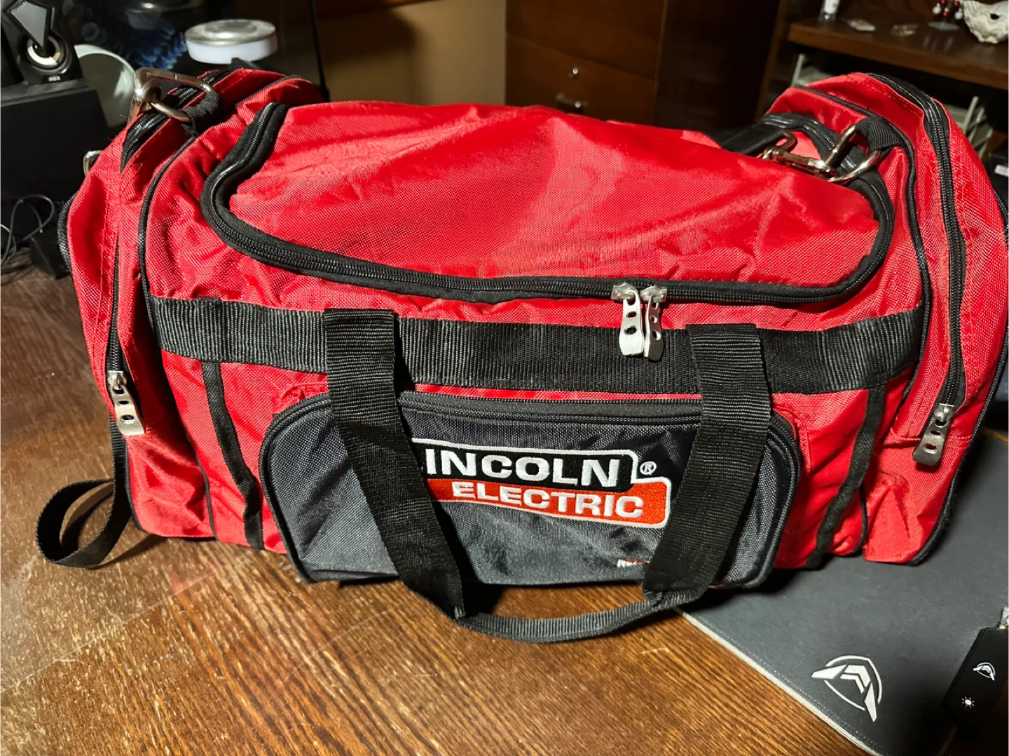 Lincoln Electric Welding Gear Set with Bag, Mask, and Boots - photo 5