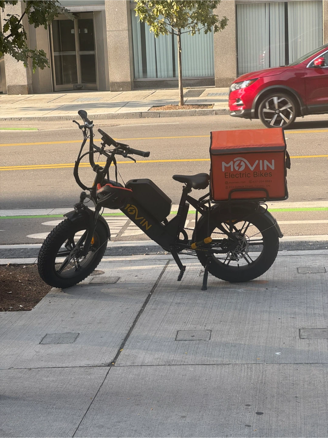 Movin Electric Fat Tire 45amp Bike with Delivery Box