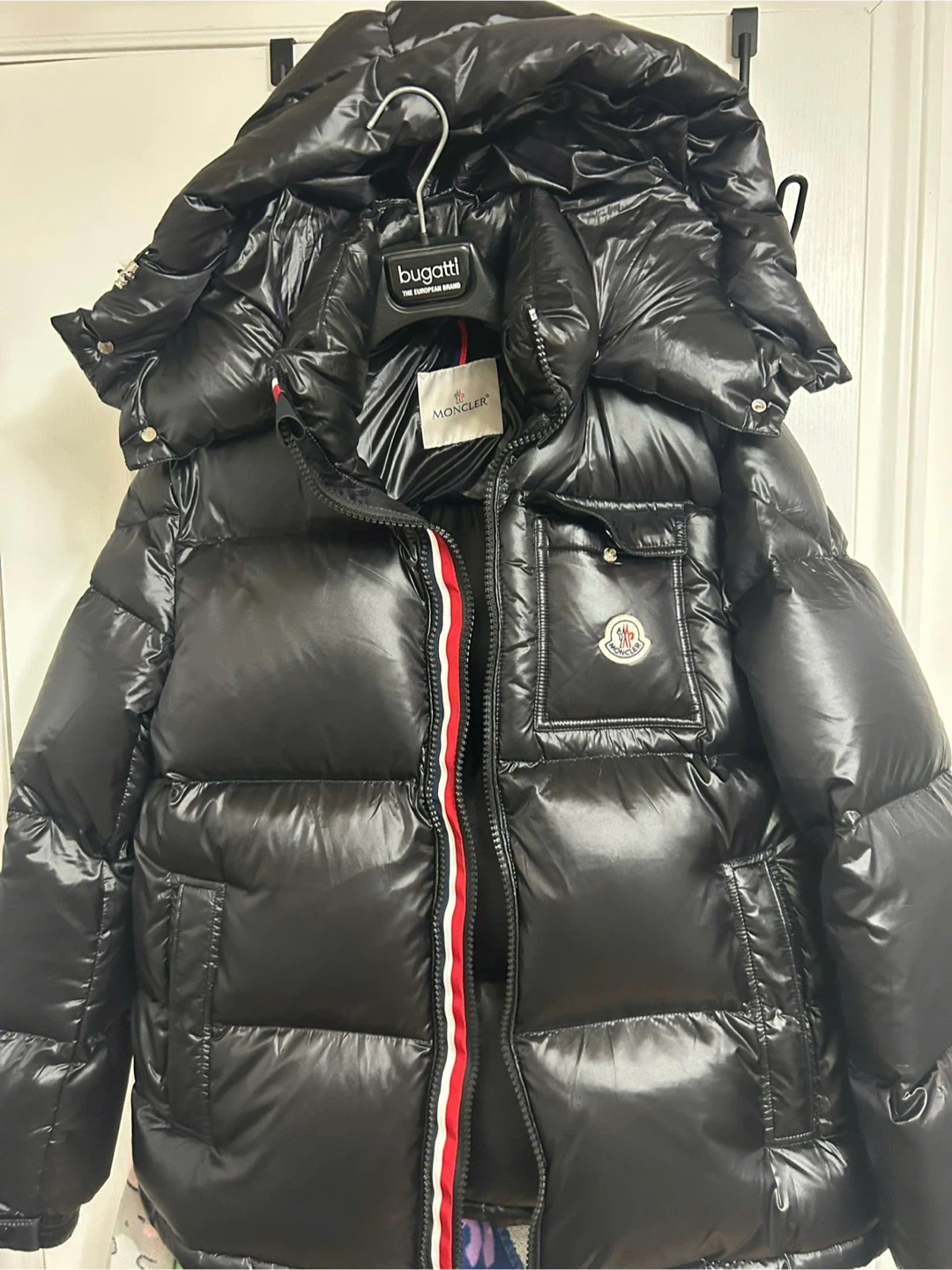 Moncler Men Black Puffer Jacket