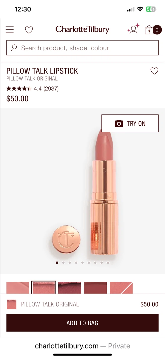 Charlotte Tilbury Pillow Talk Lipstick - Original