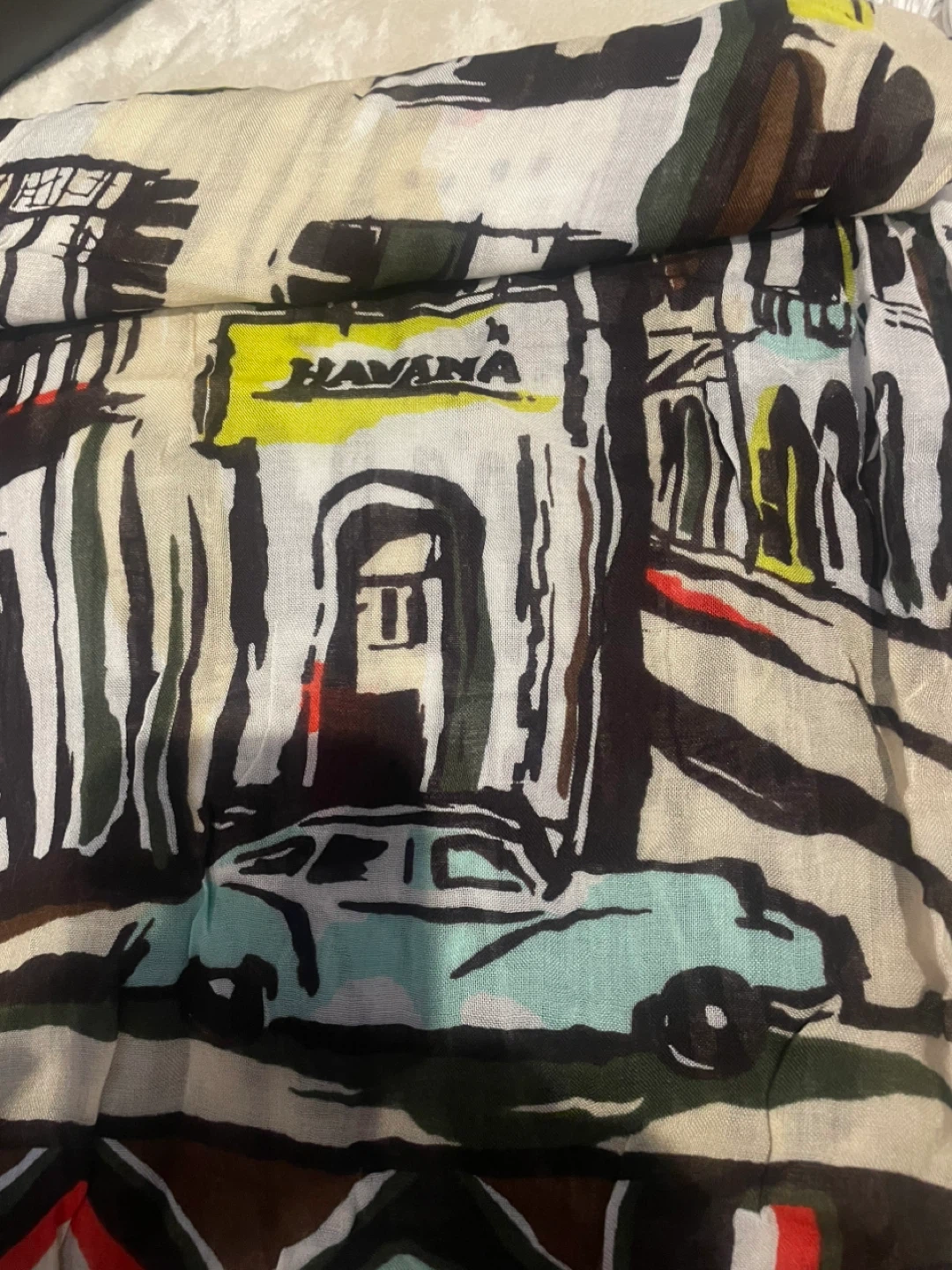 Kate Spade Havana Scene Scarf
