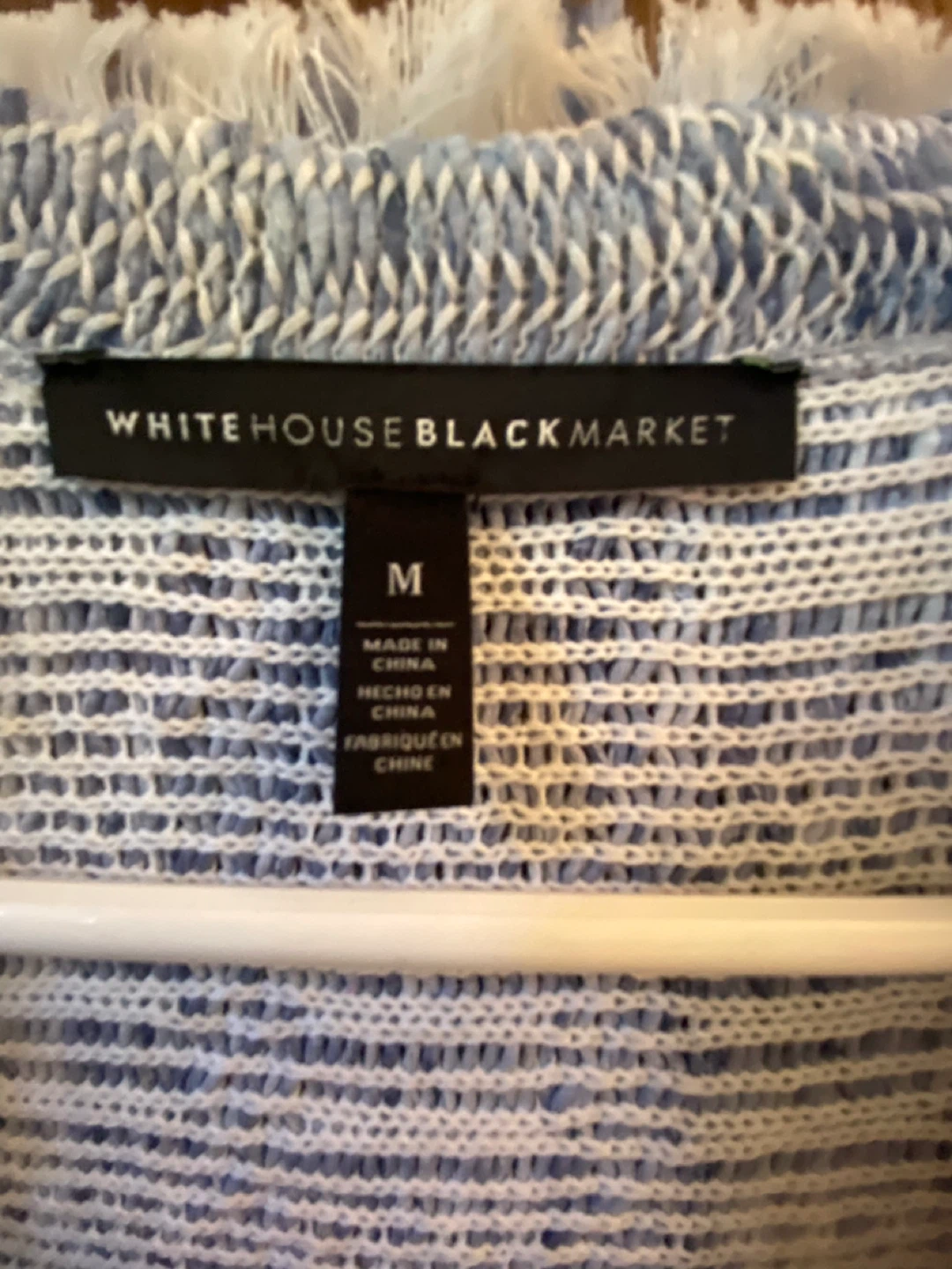 White House Black Market Fringe Cardigan - photo 3