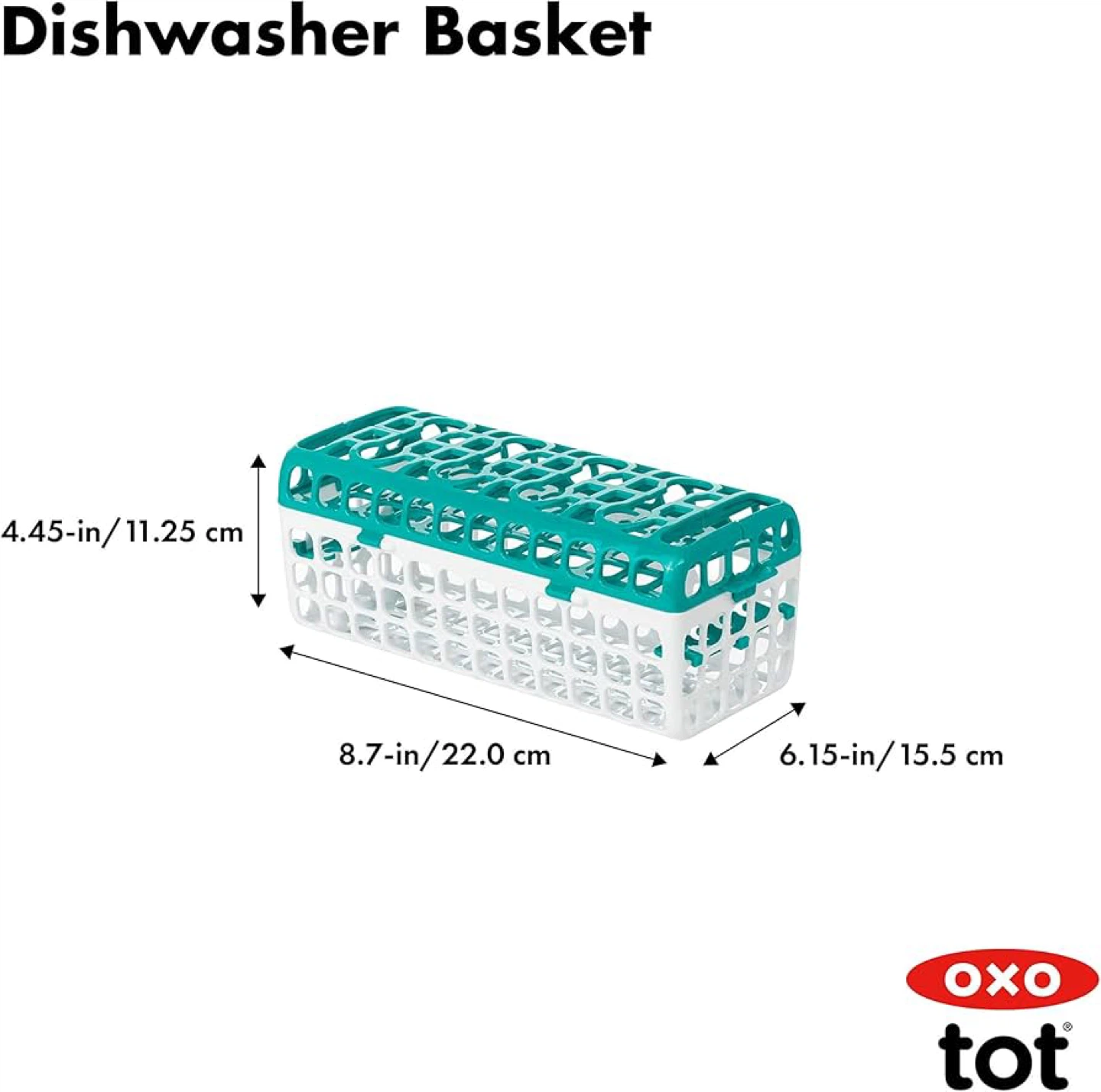 OXO Tot Dishwasher Basket - Teal