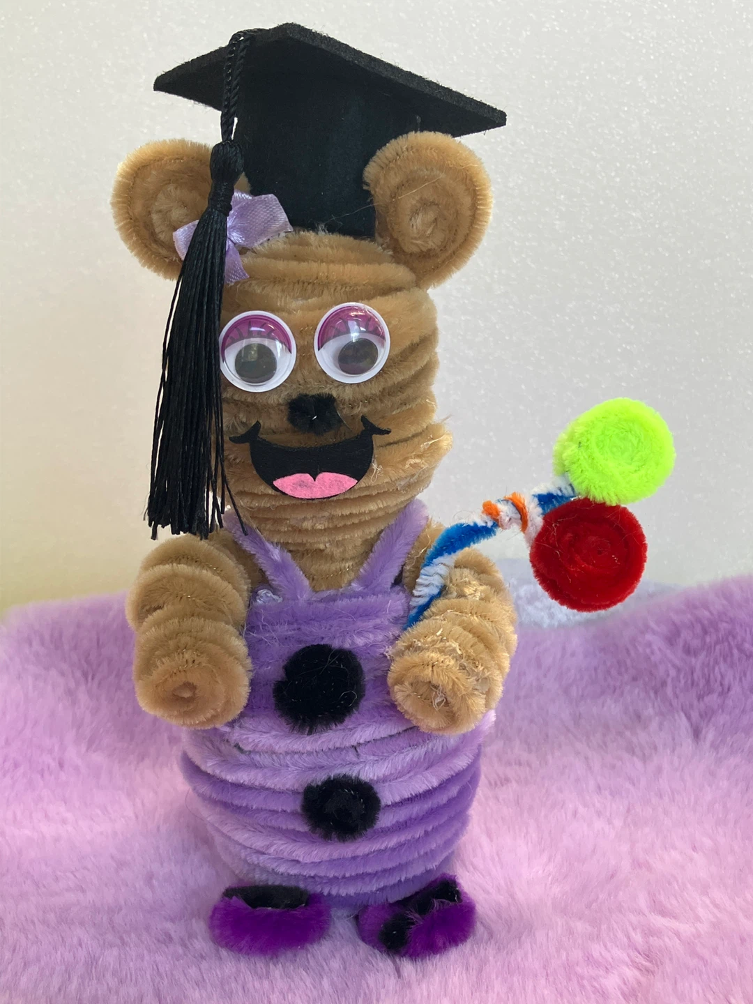 Handmade Graduation Bear Craft