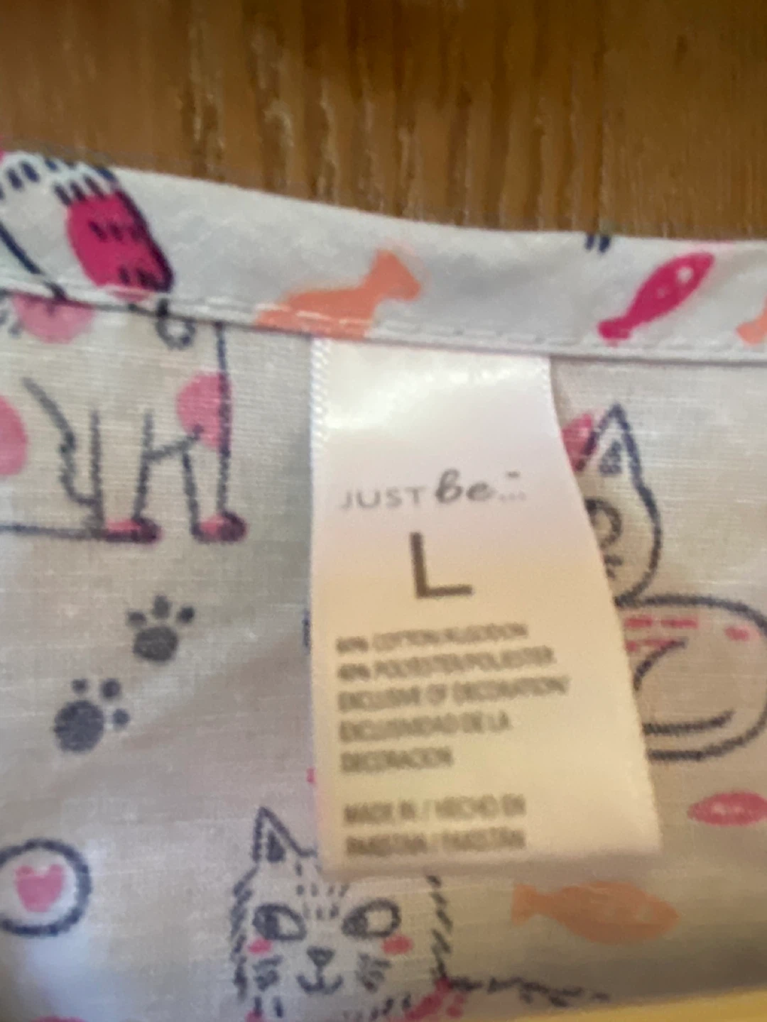 JUST be... Cat Scrub Top - photo 2