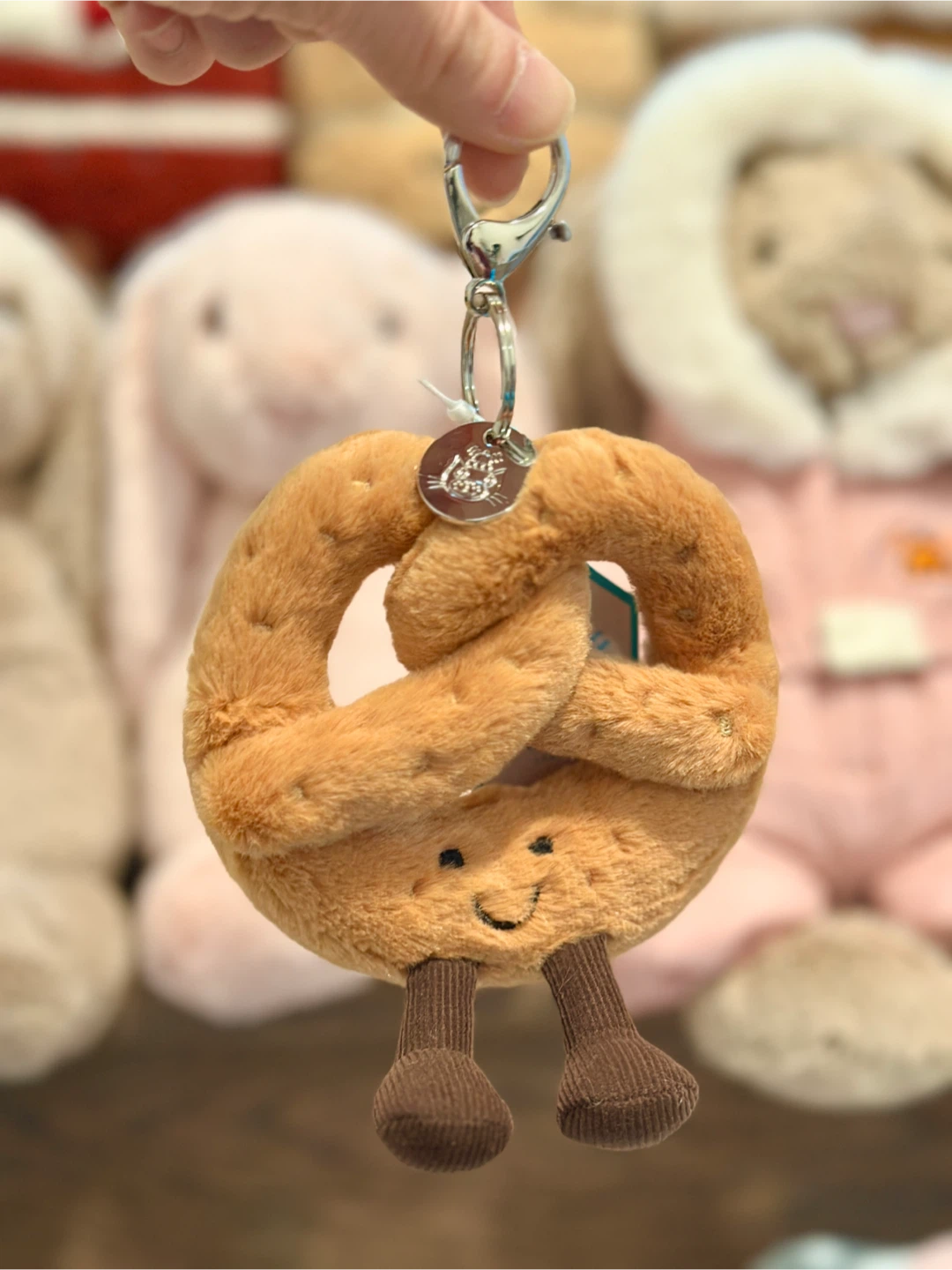Jellycat Pretzel Bag Charm 🥨