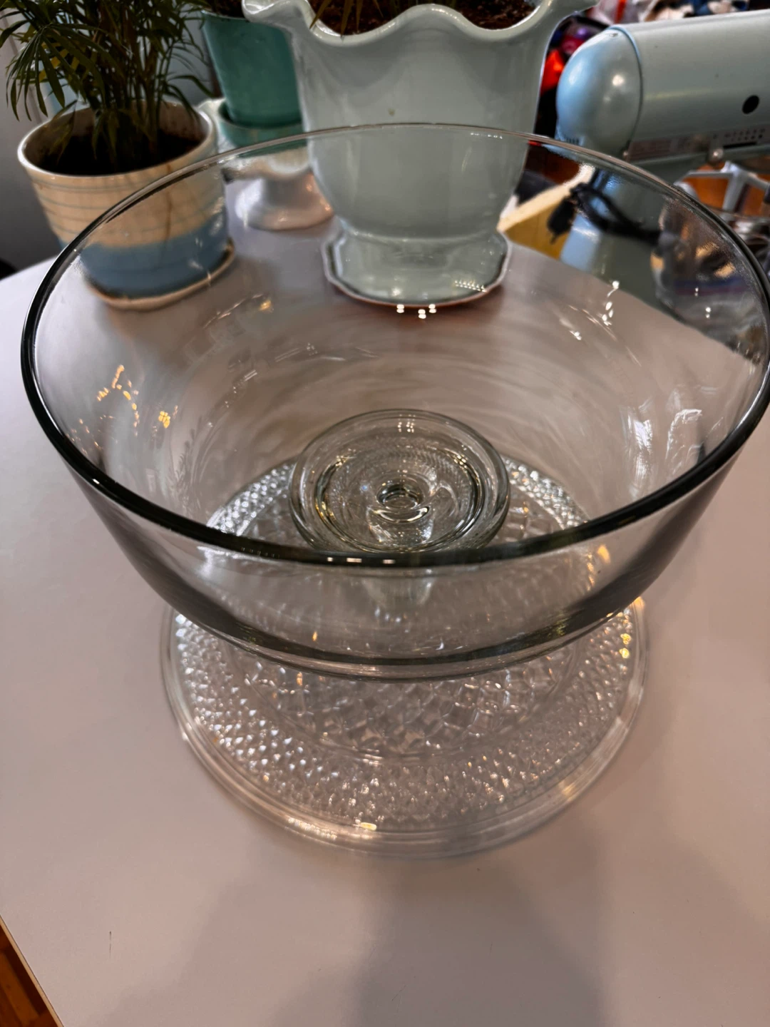 Glass Cake/Desserts Pedestal and Dome - photo 3
