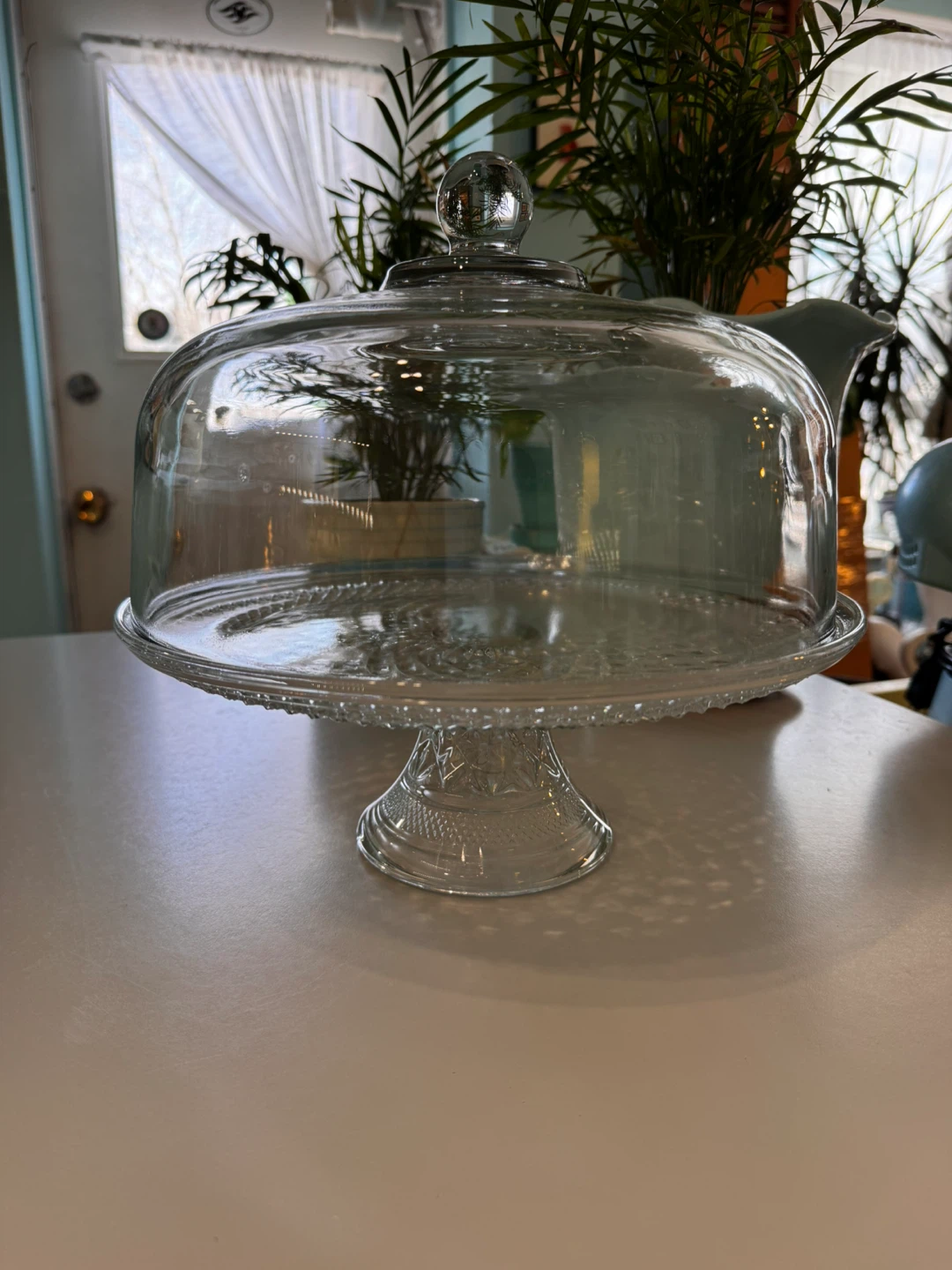 Glass Cake/Desserts Pedestal and Dome