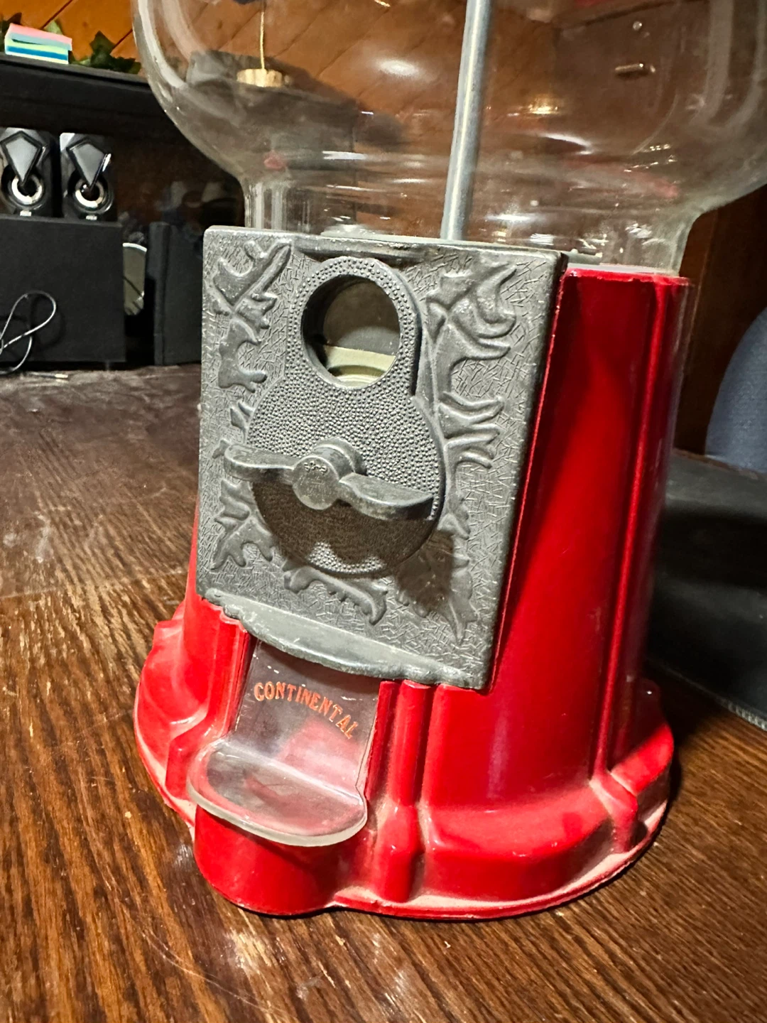Red Continental Gumball Machine - photo 2