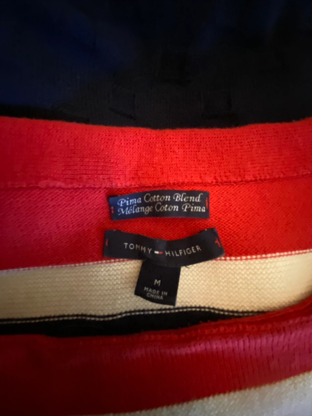 Tommy Hilfiger Women's Size M Pima Cotton Blend Sweater - photo 2