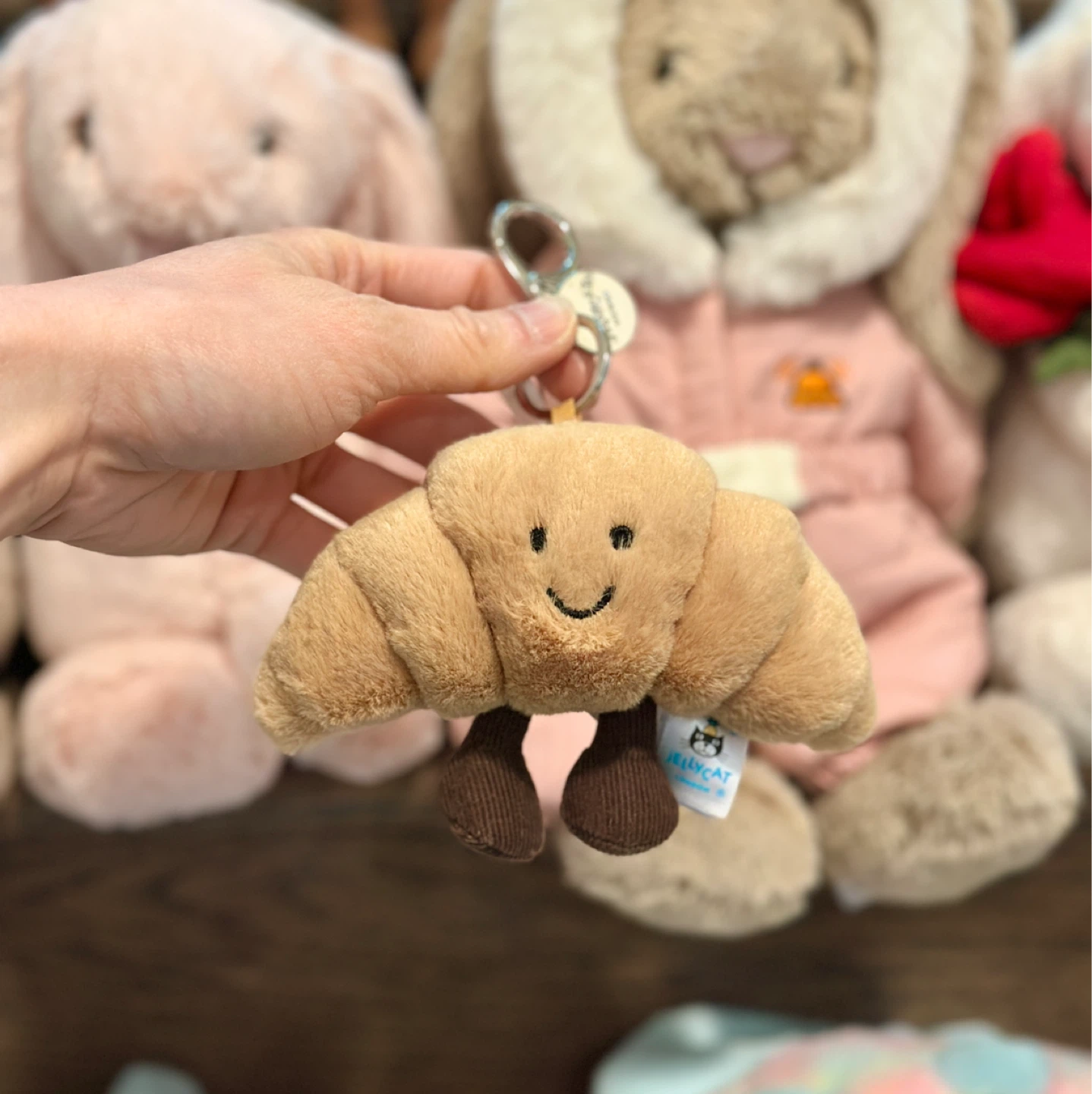 Jellycat Croissant Bag Charm 🥐
