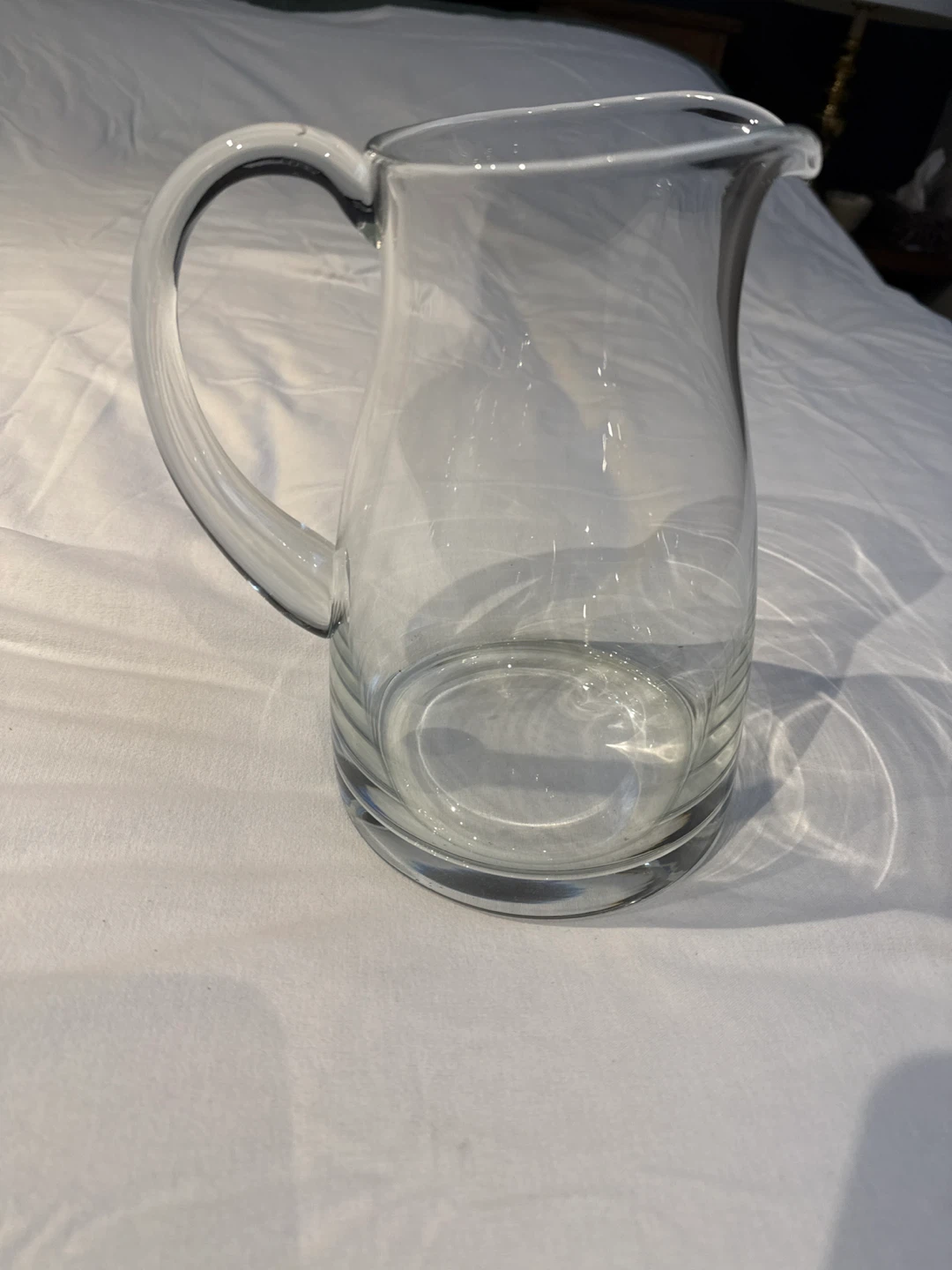 Clear Glass Pitcher