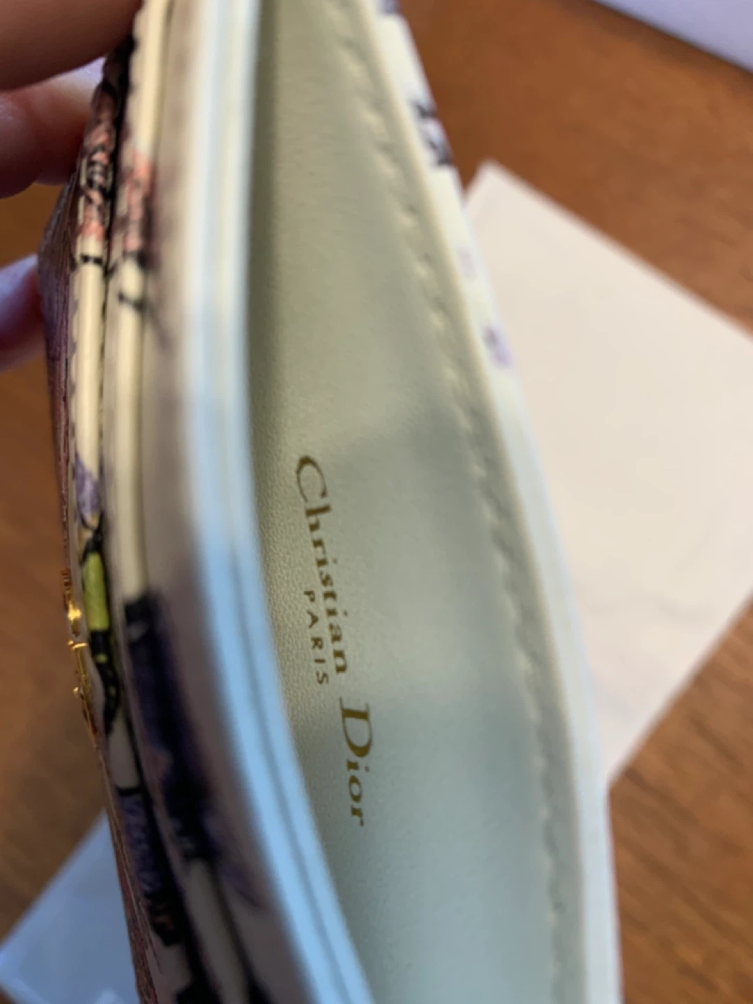 Christian Dior Card Holder with Floral Print - photo 5