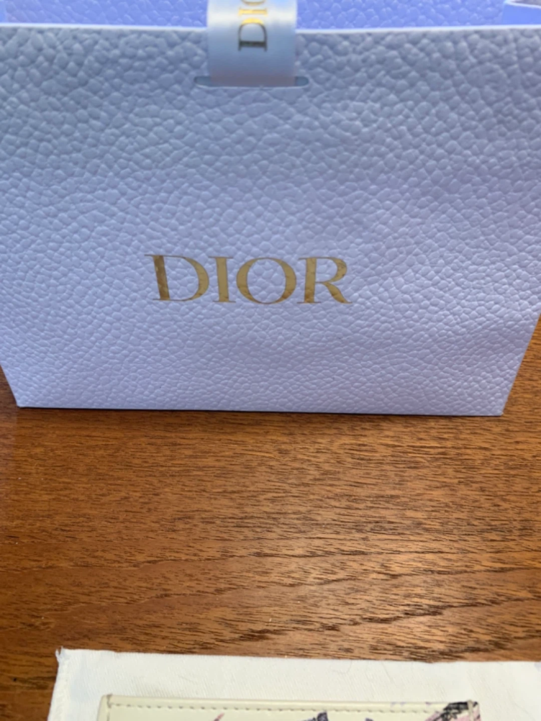 Christian Dior Card Holder with Floral Print - photo 3