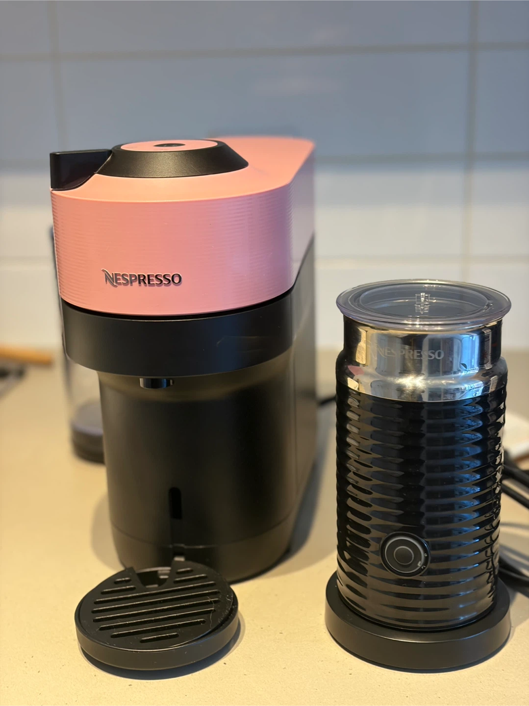 Nespresso VertuoPlus Coffee Maker - Pink