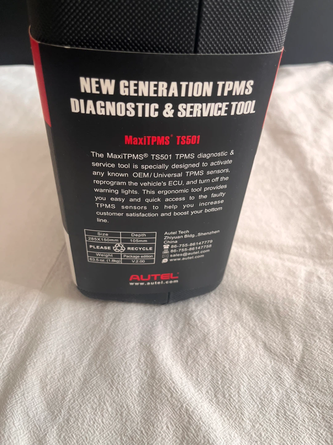 Autel MaxiTPMS TS501 Diagnostic & Service Tool - photo 2
