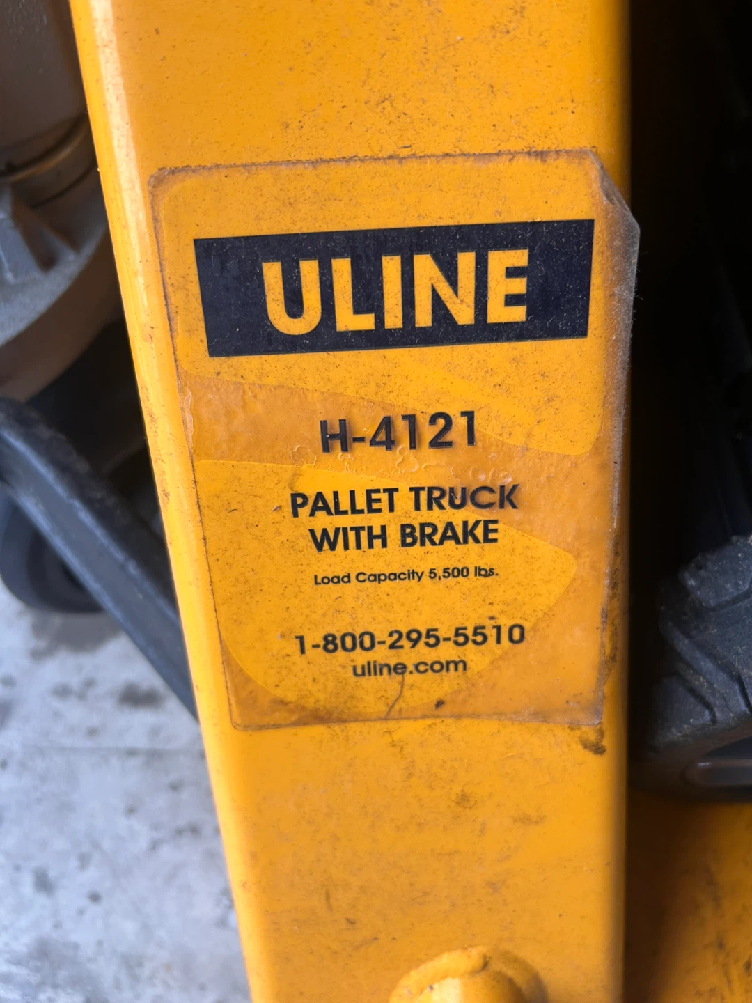 Uline H-4121 Pallet Truck with Brake - photo 2