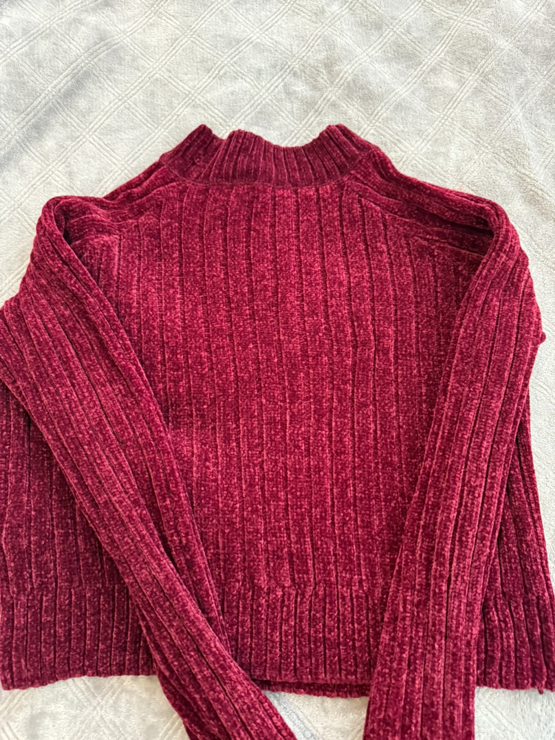 Ribbed Chenille Sweater