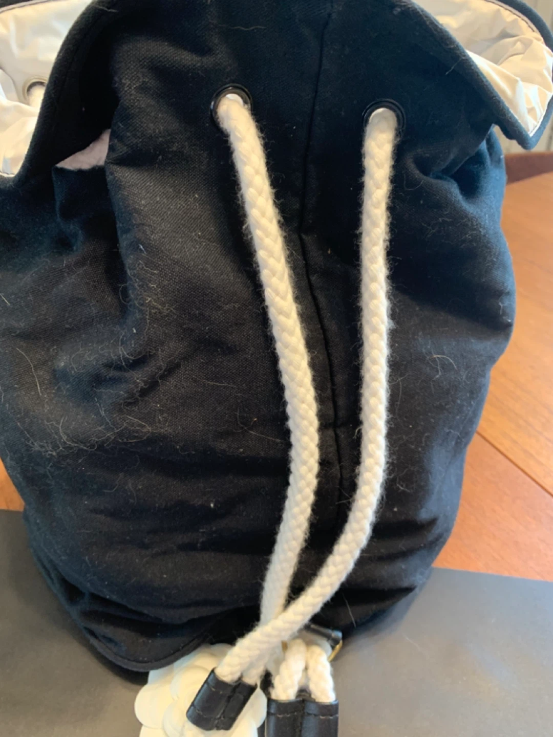 CHANEL Drawstring Beach Bag - photo 3