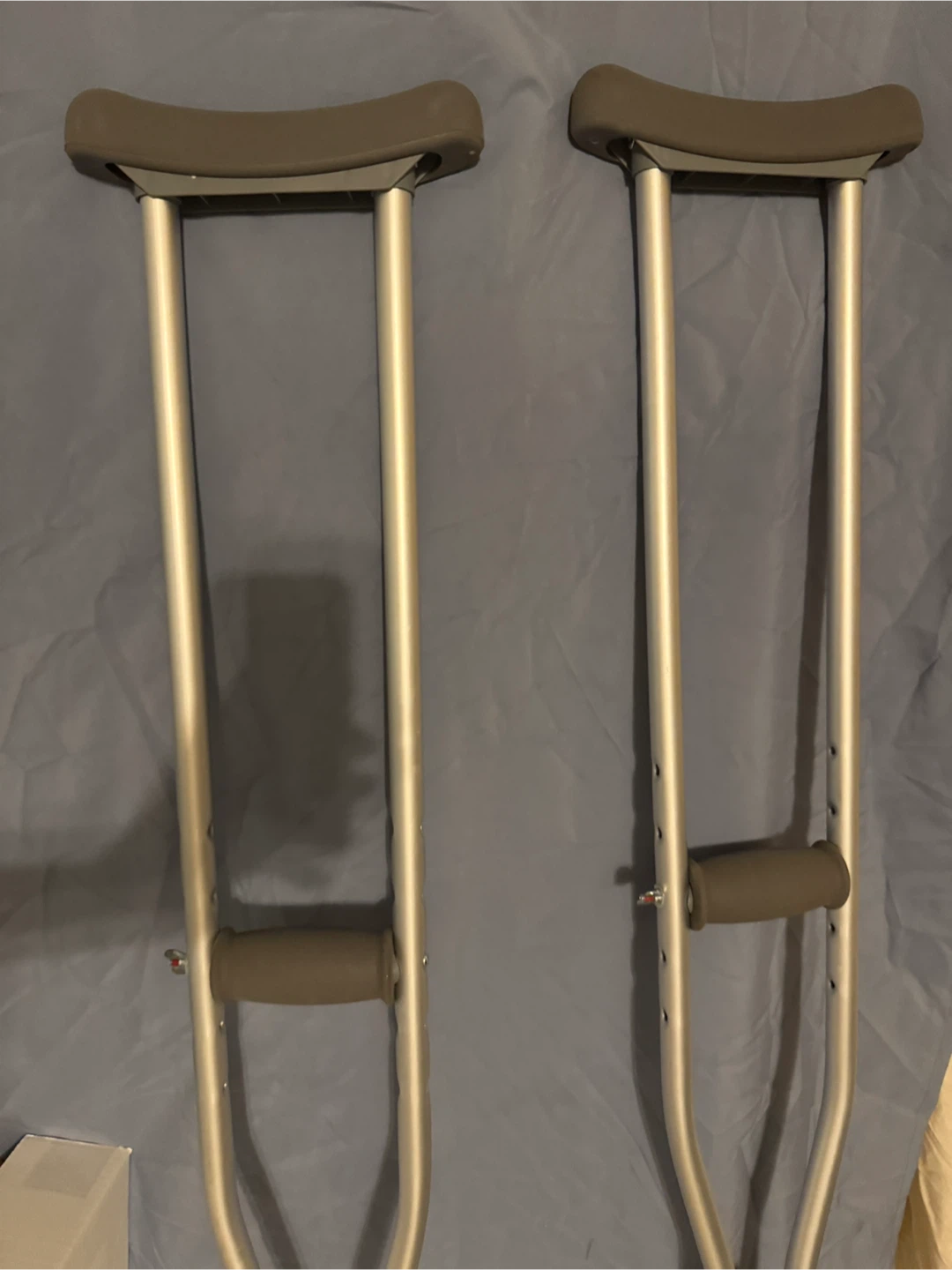 Pair of Aluminum Crutches