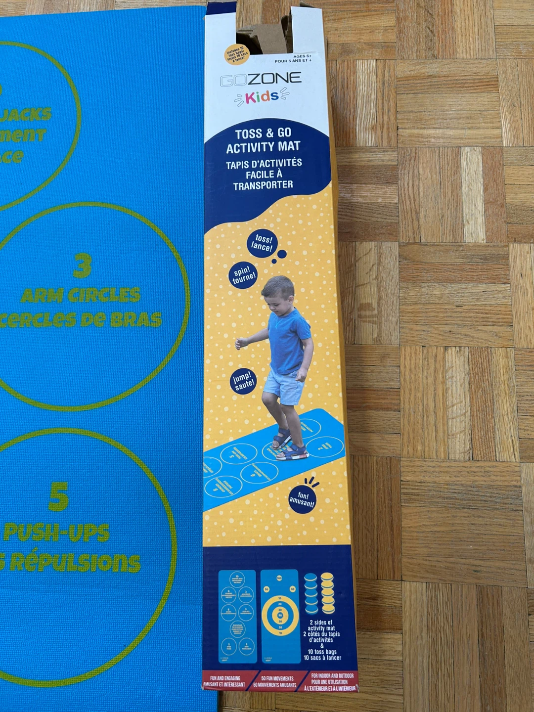 GoZone Kids Toss & Go Activity Mat with 10 Toss Bags - photo 3