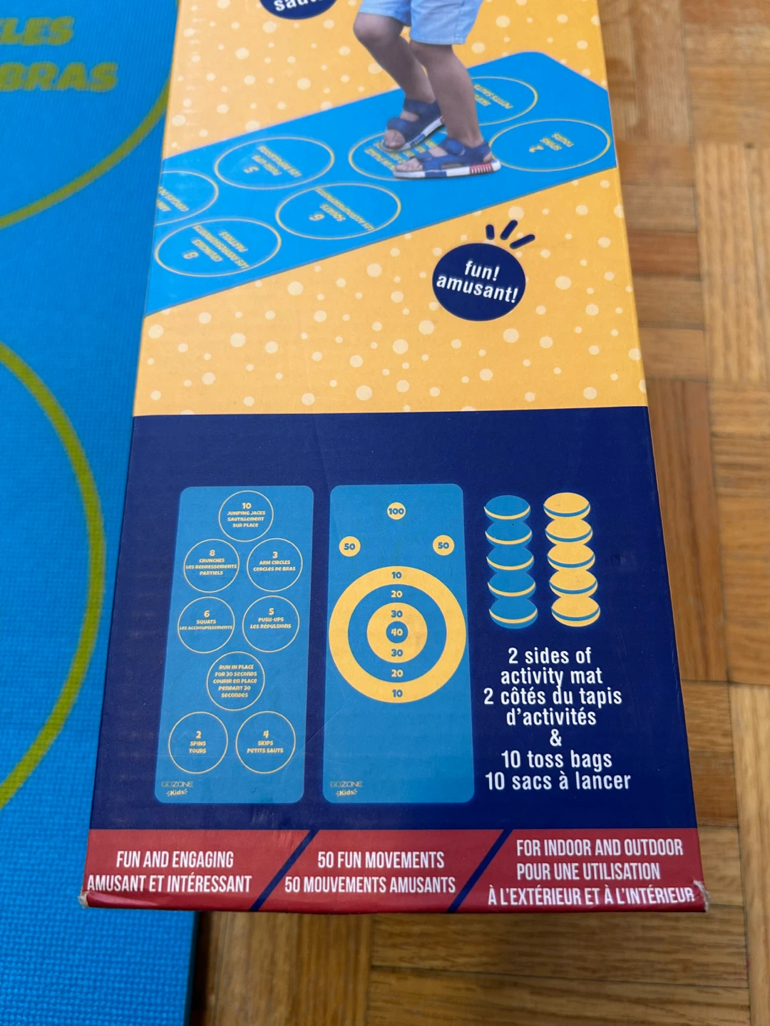 GoZone Kids Toss & Go Activity Mat with 10 Toss Bags - photo 2