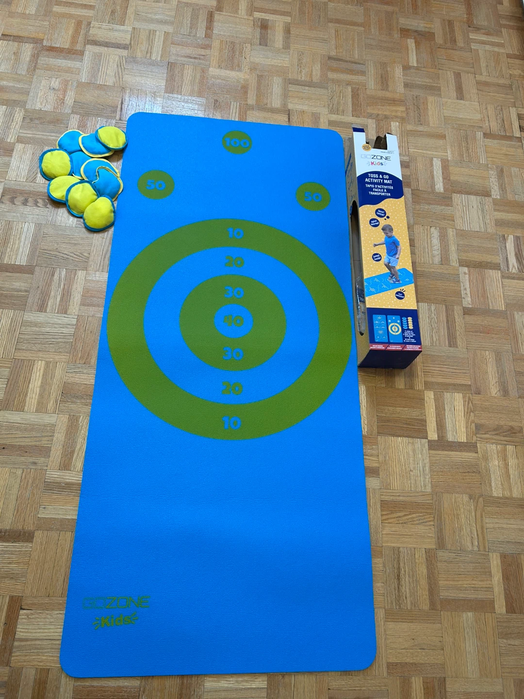 GoZone Kids Toss & Go Activity Mat with 10 Toss Bags - photo 5