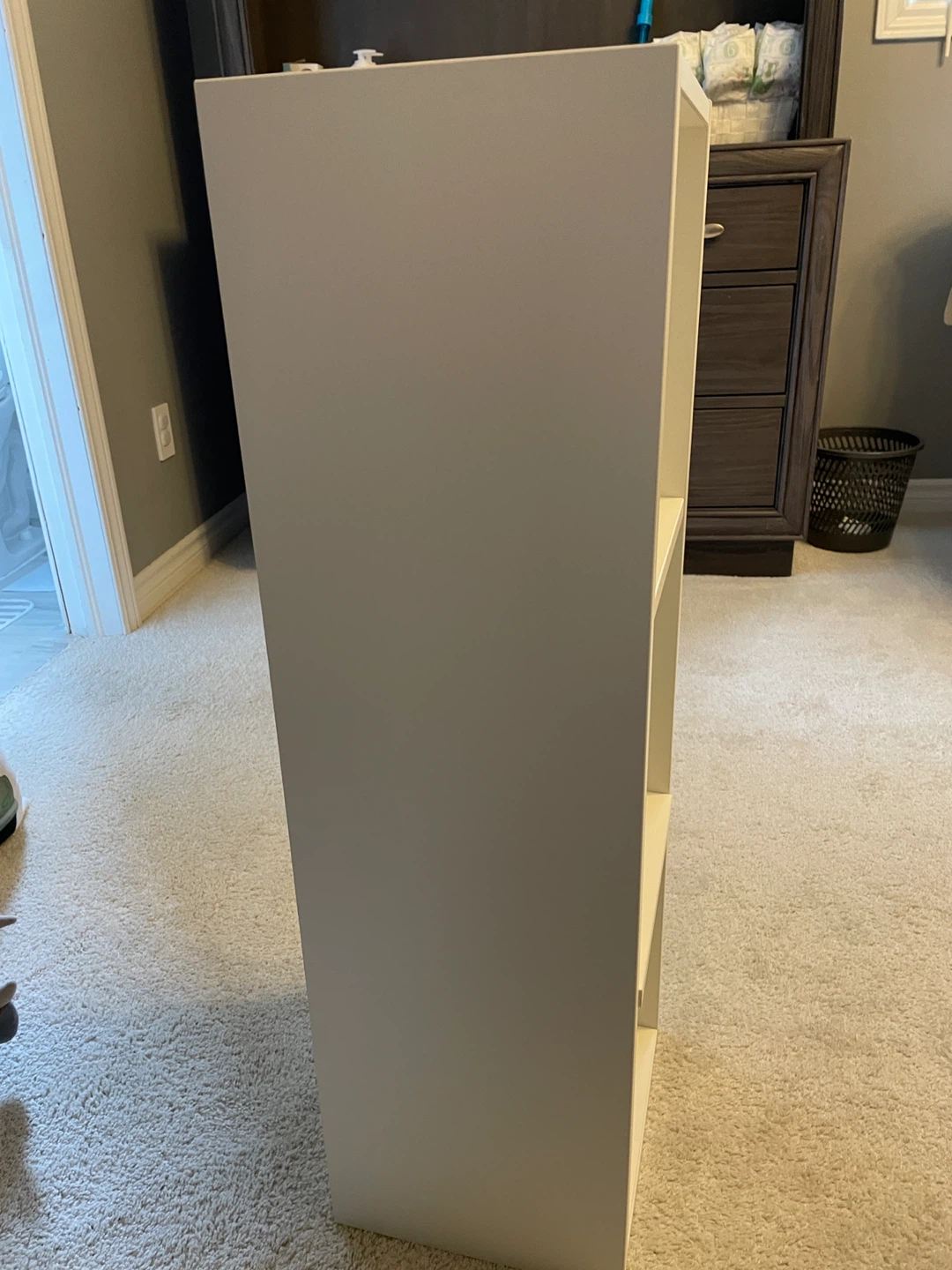 2 White 3-Shelves  Bookcases - photo 3