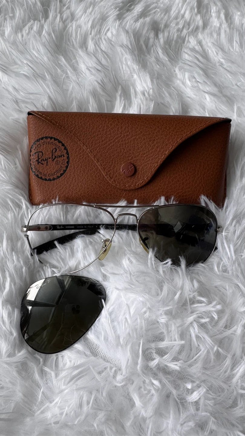 Ray-Ban Chromance Sunglasses with Case