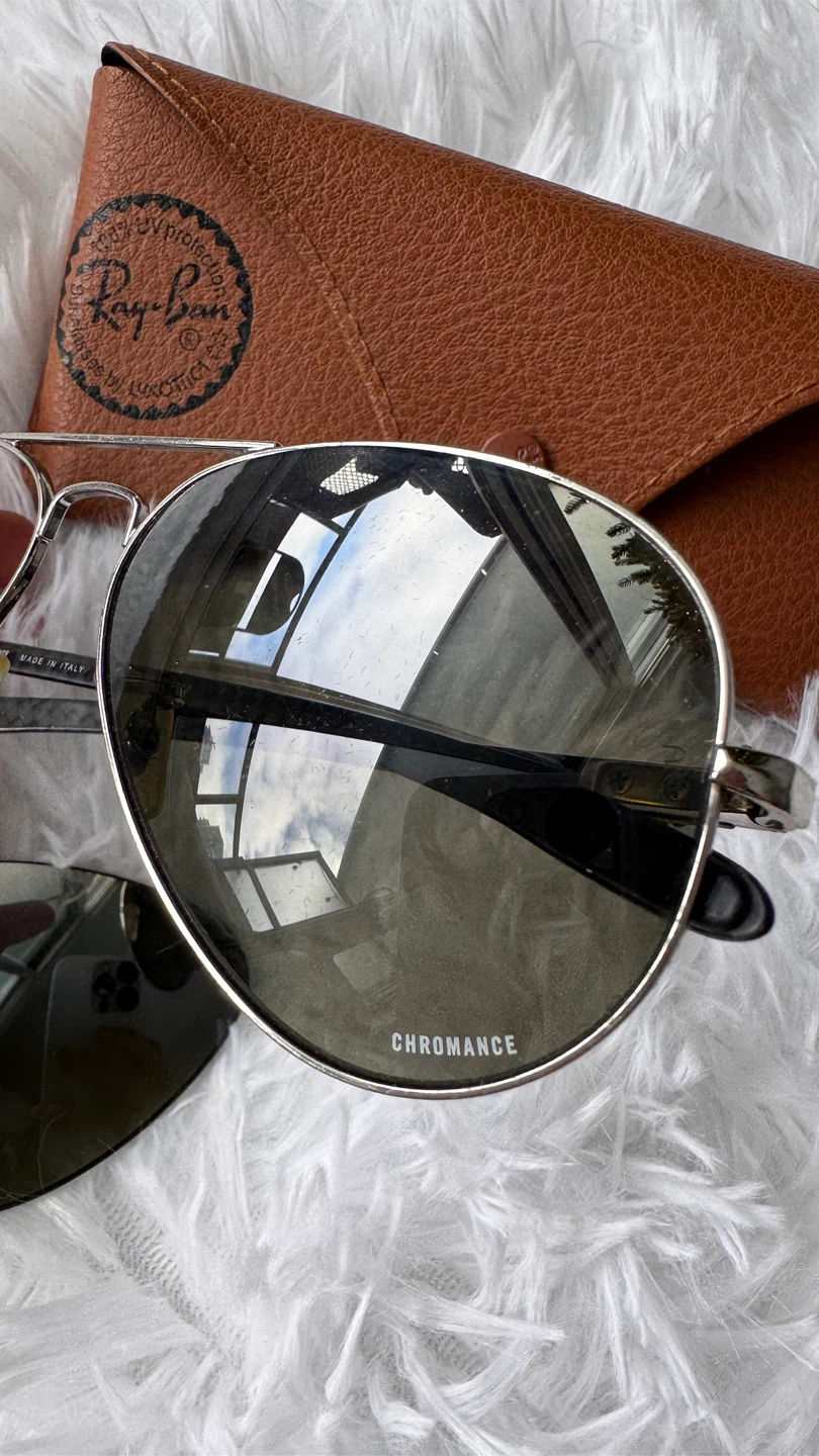 Ray-Ban Chromance Sunglasses with Case - photo 2