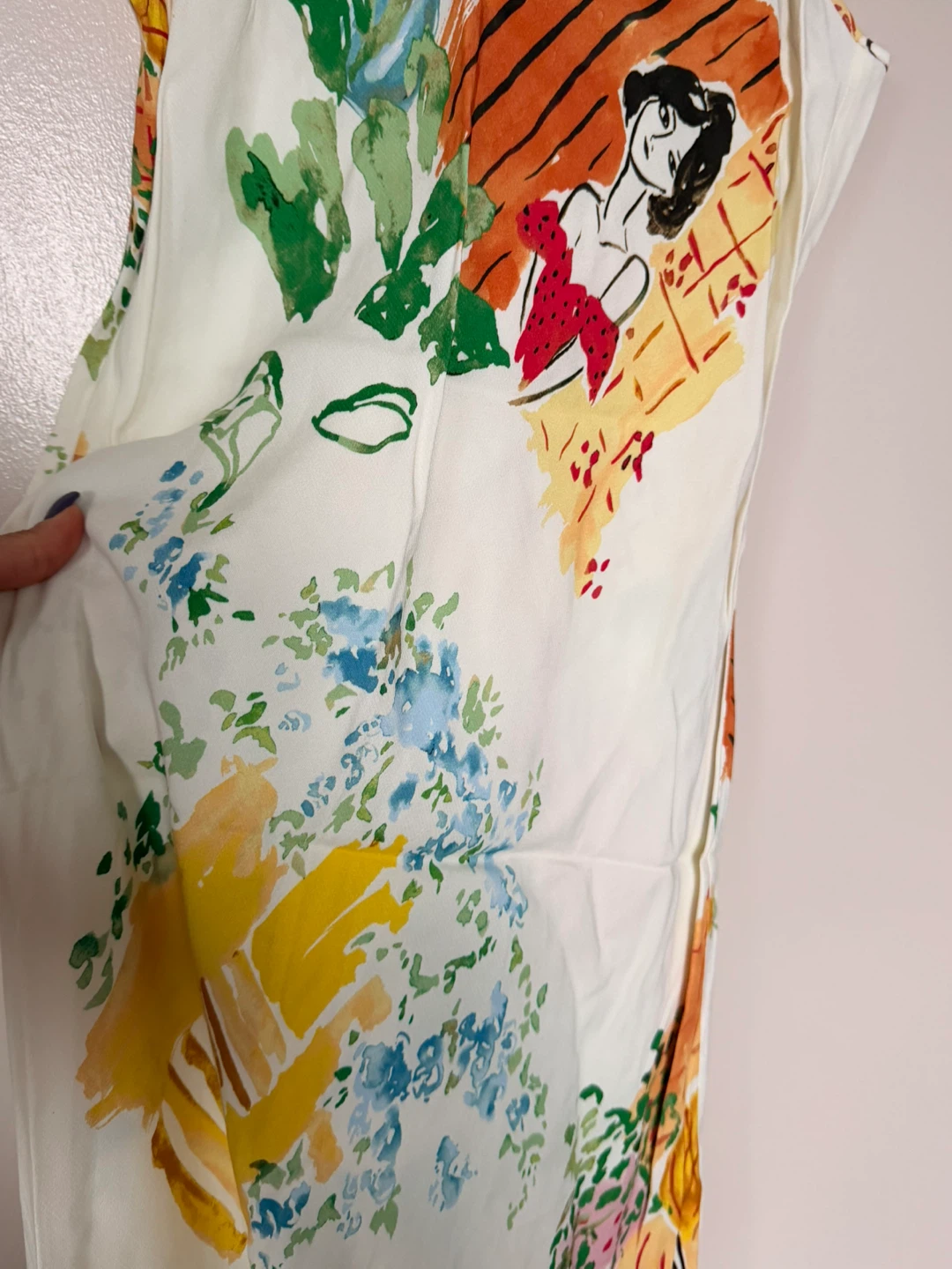 Beautiful WILFRED Dress with Artistic Print - photo 4