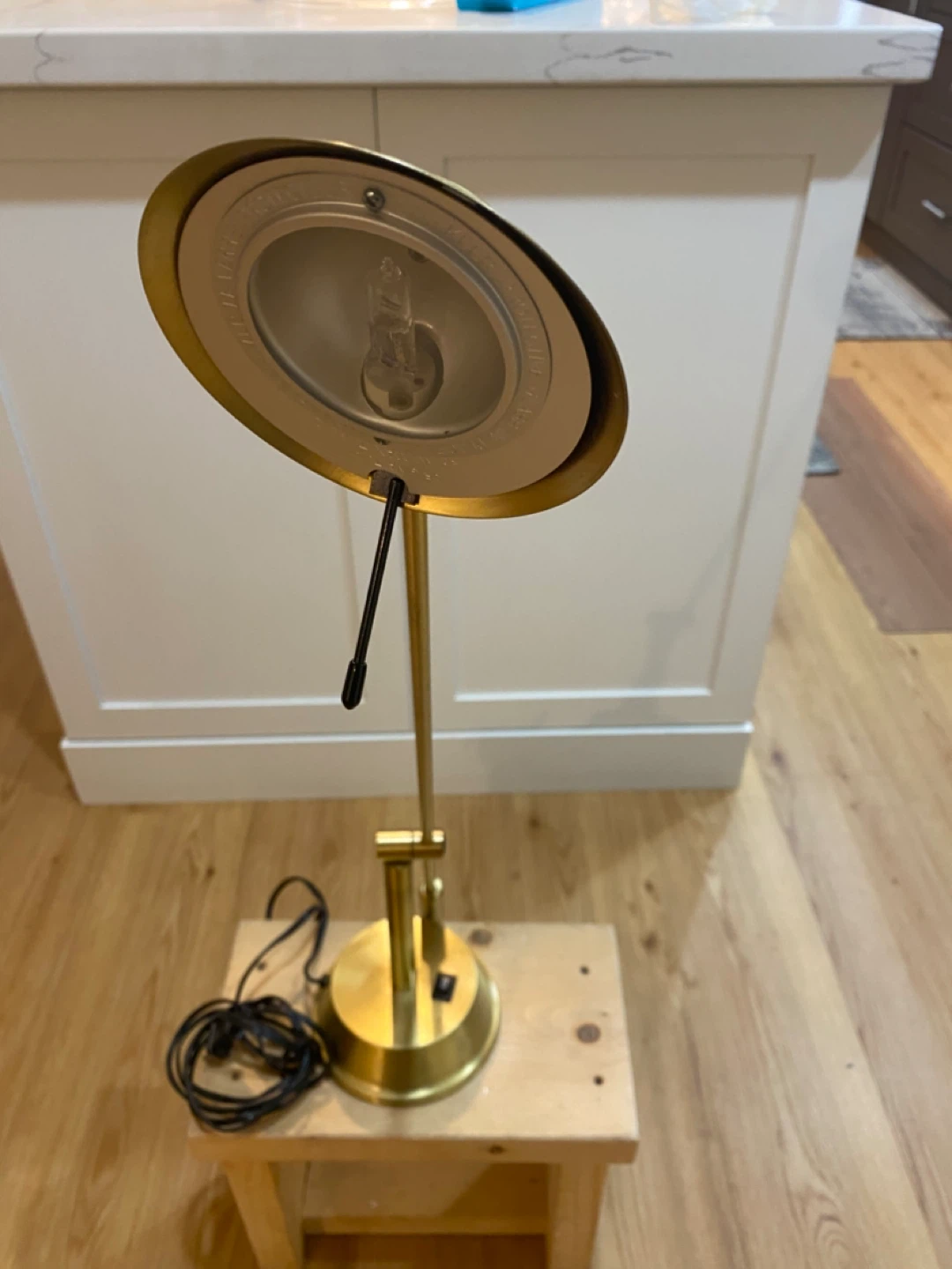 Brass Desk Lamp